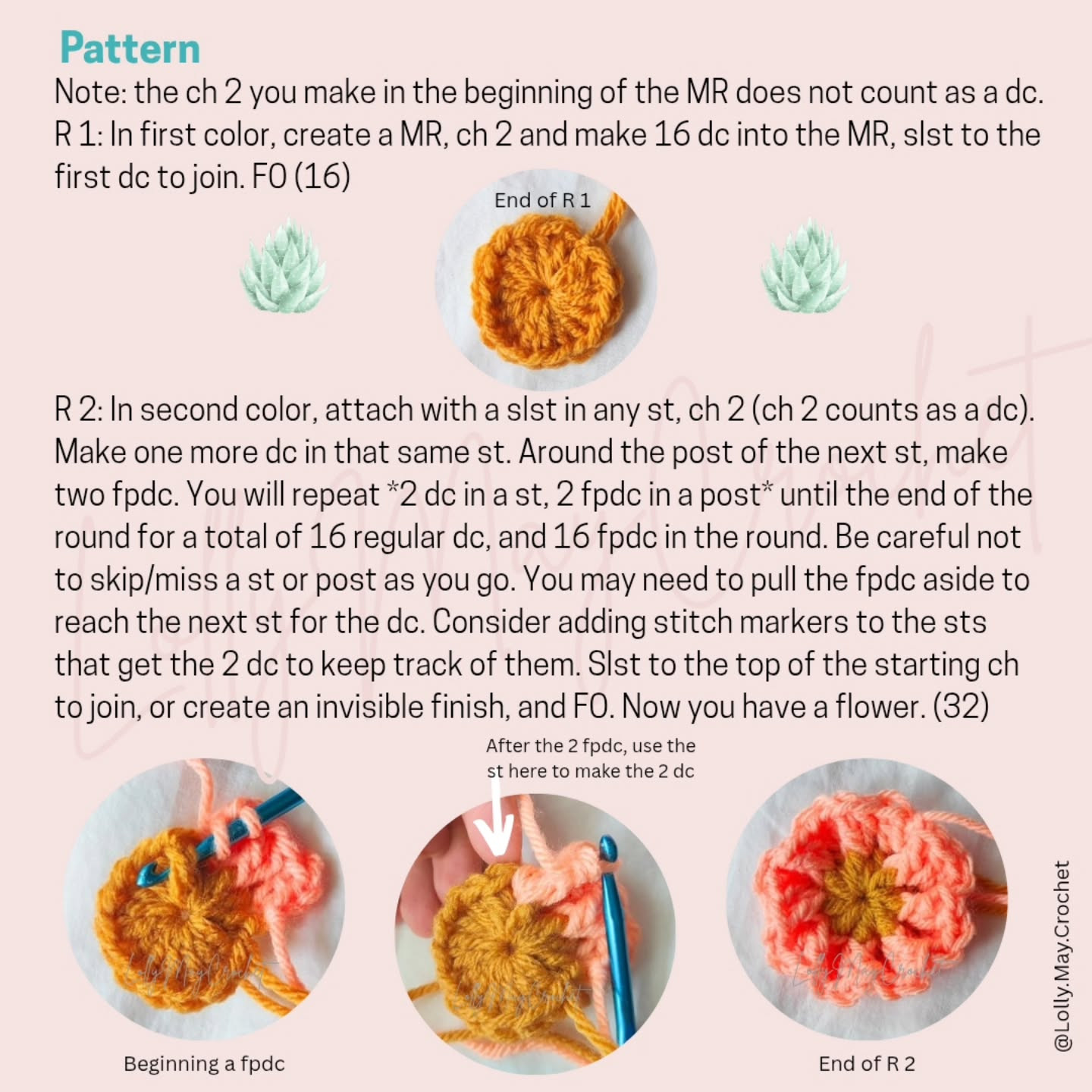 Colorful Marcella Granny Square Crochet Pattern for Beginners