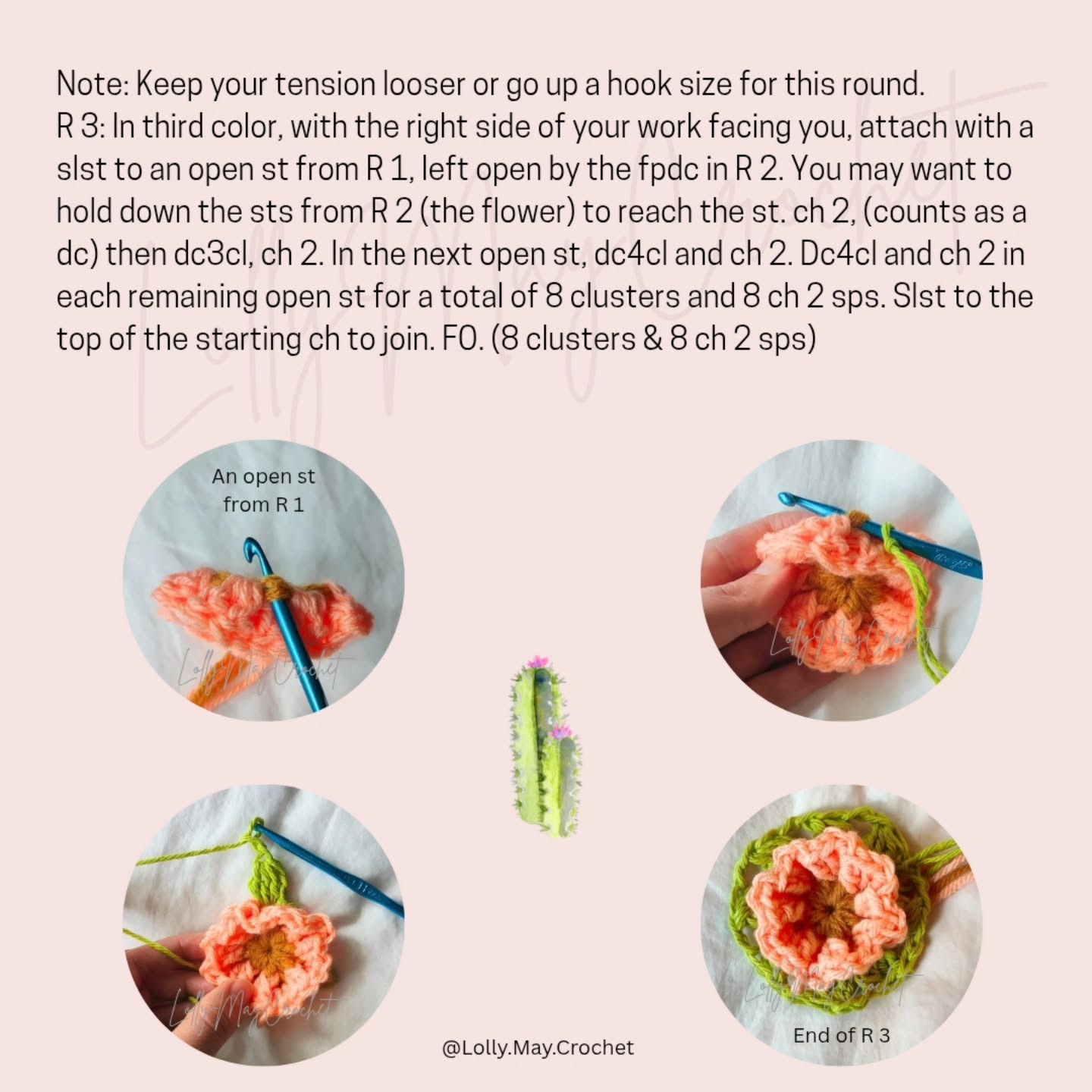 Colorful Marcella Granny Square Crochet Pattern for Beginners