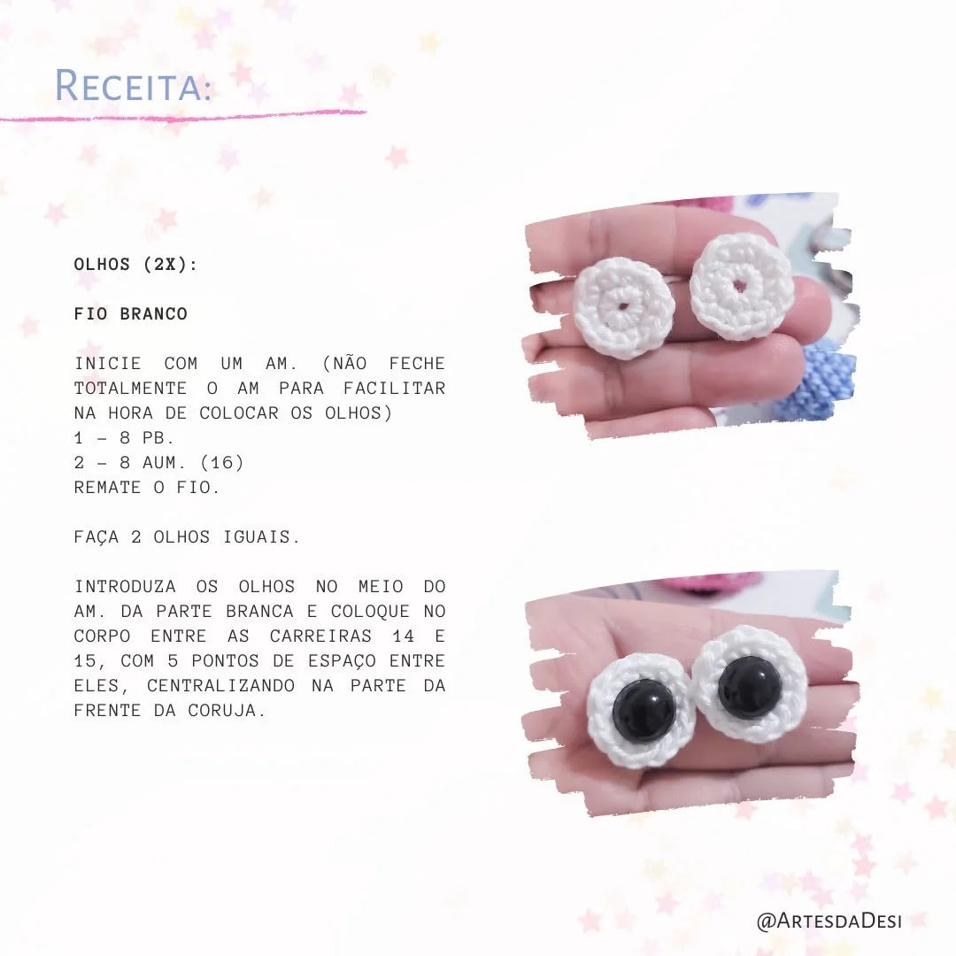Corujinha de Crochê: Receita Gratuita Passo a Passo