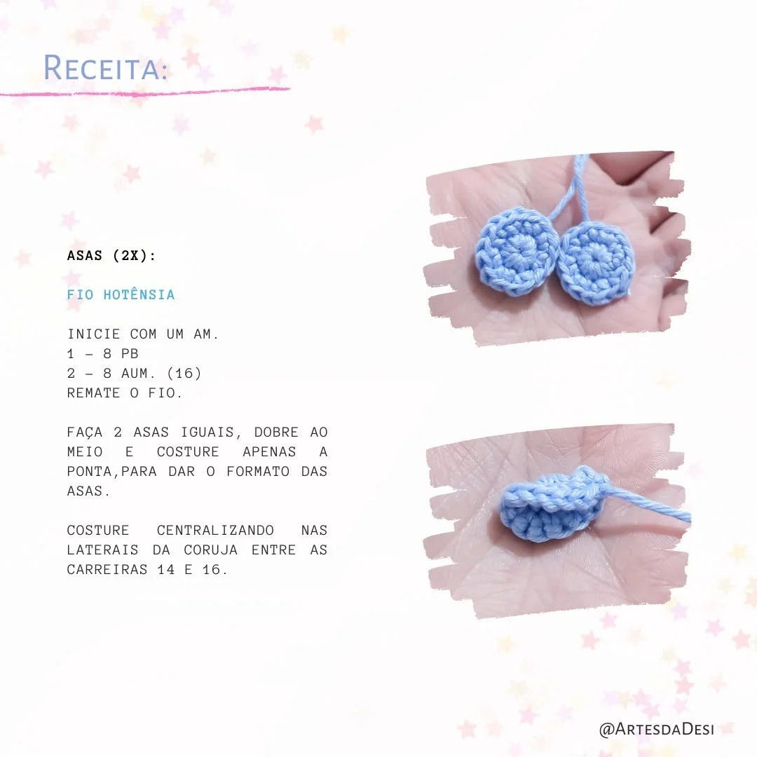 Corujinha de Crochê: Receita Gratuita Passo a Passo