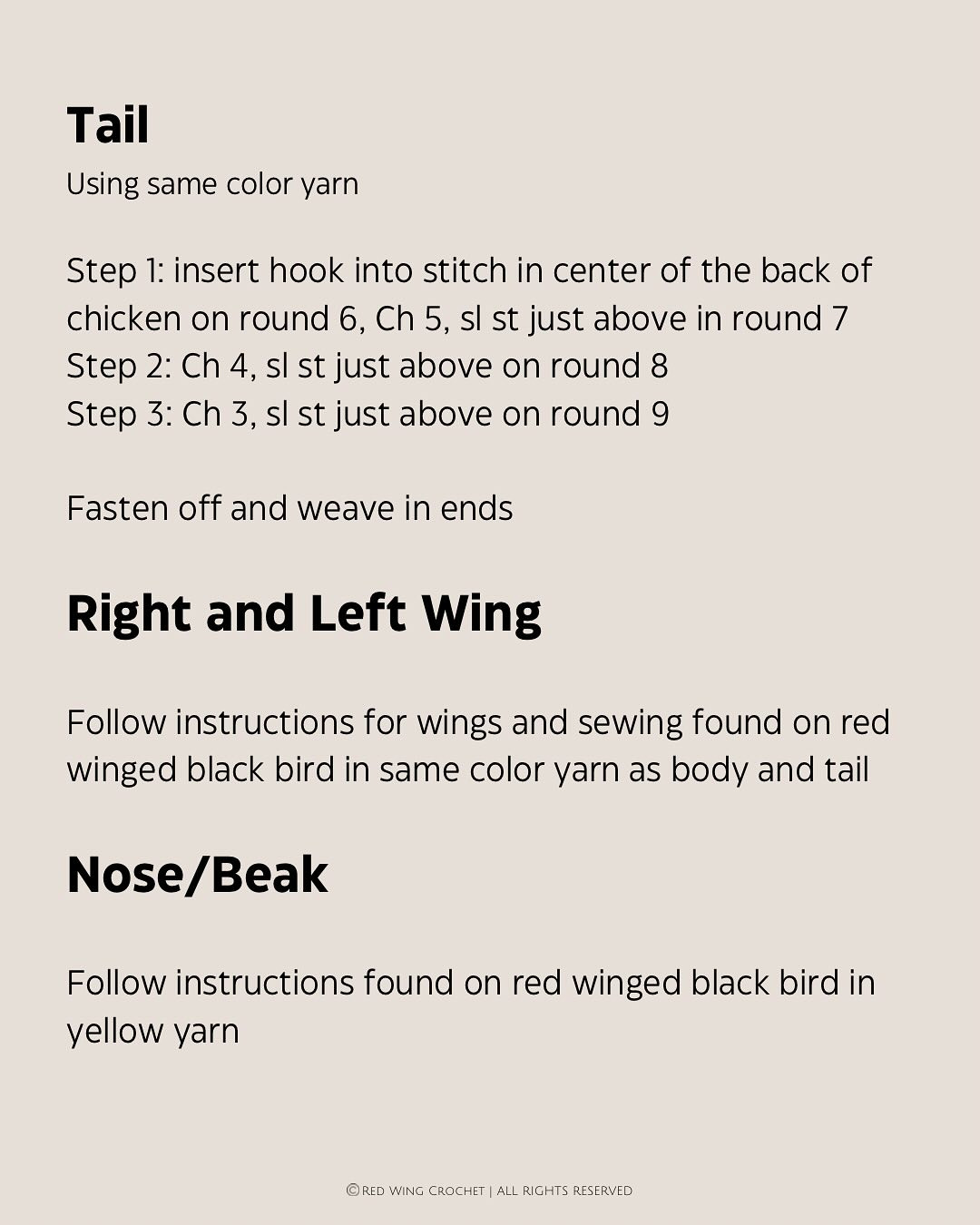 Cozy Crochet Chicken Delight