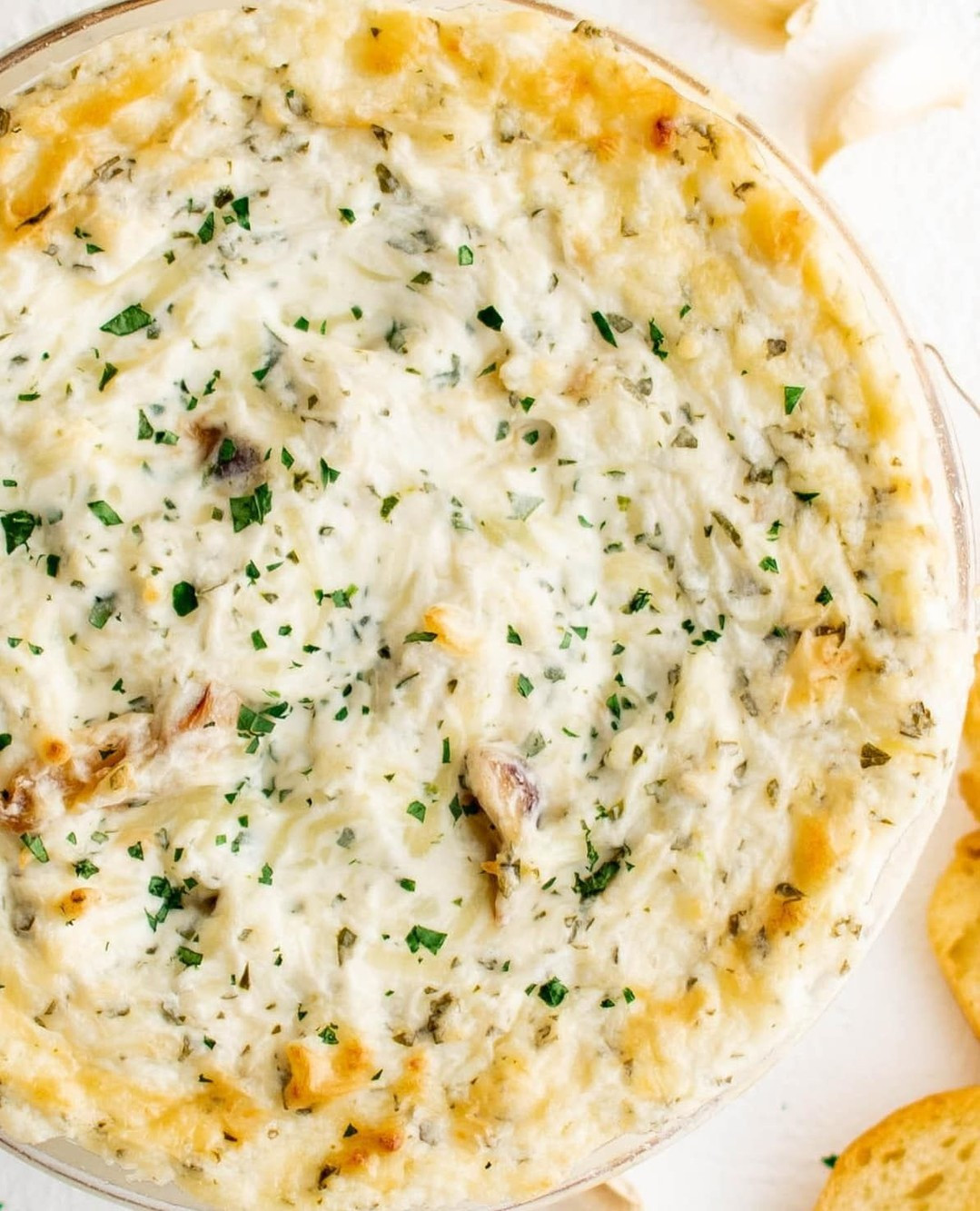 Creamy Roasted Garlic Cheese Delight