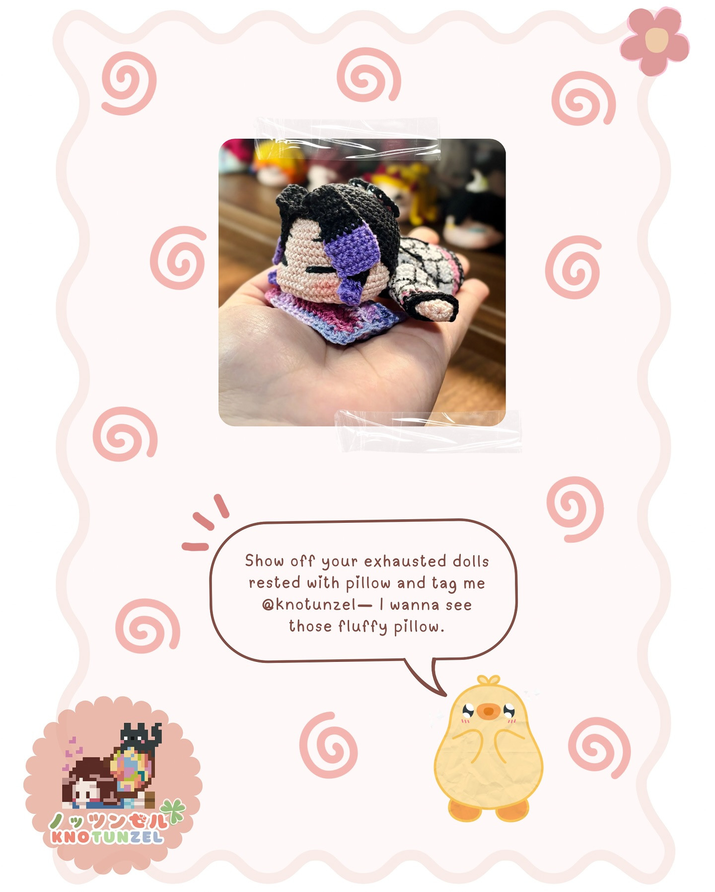 Create a Cute Crochet Pillow with Simple Materials and Steps