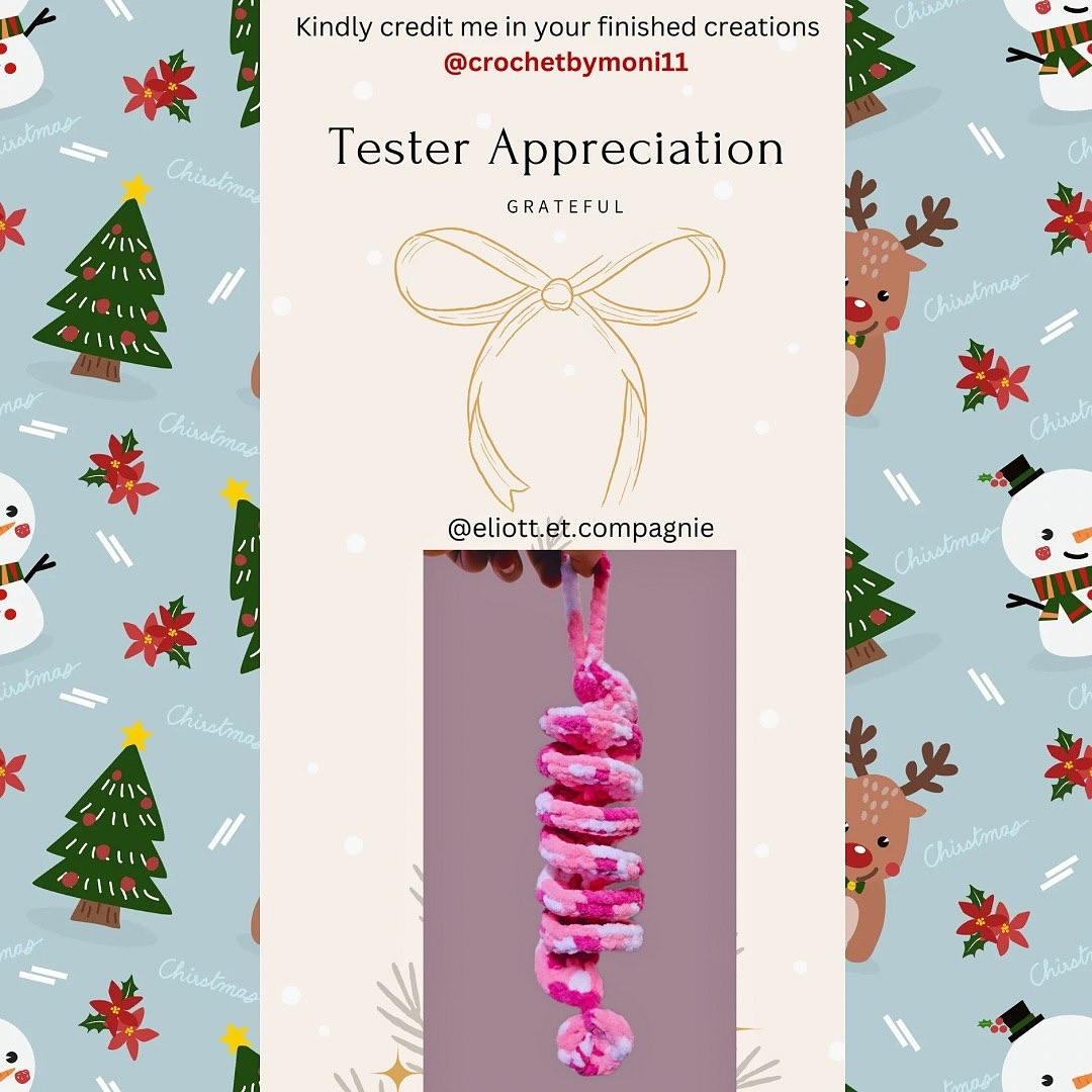 Create a Festive Crochet Mini Wind Spinner Ornament Pattern