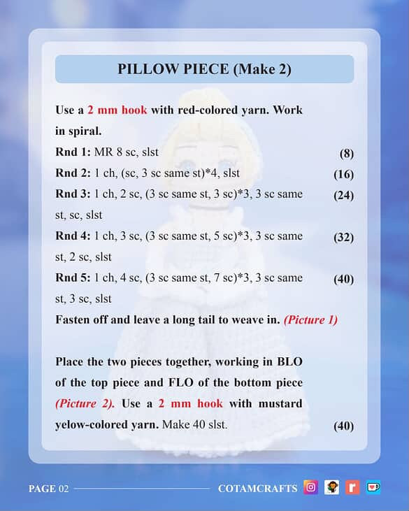 Create a Royal Slipper Pillow with Crochet Magic