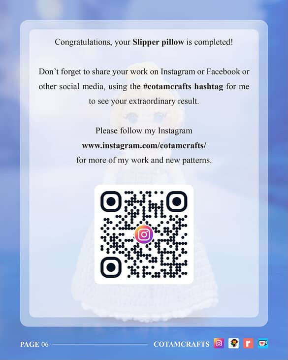 Create a Royal Slipper Pillow with Crochet Magic