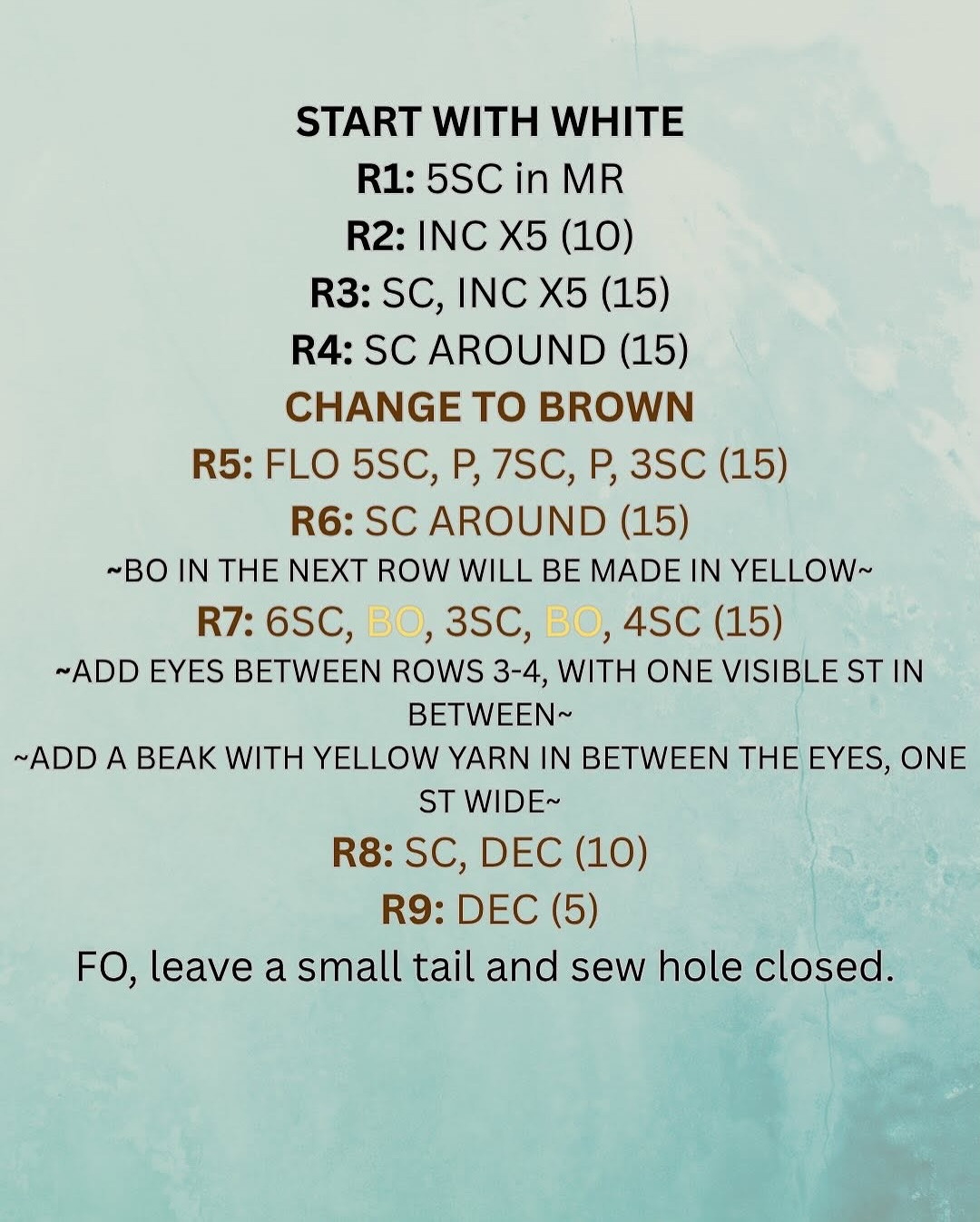 Create Adorable Bald Eagle Crochet Keychains with This Free Pattern