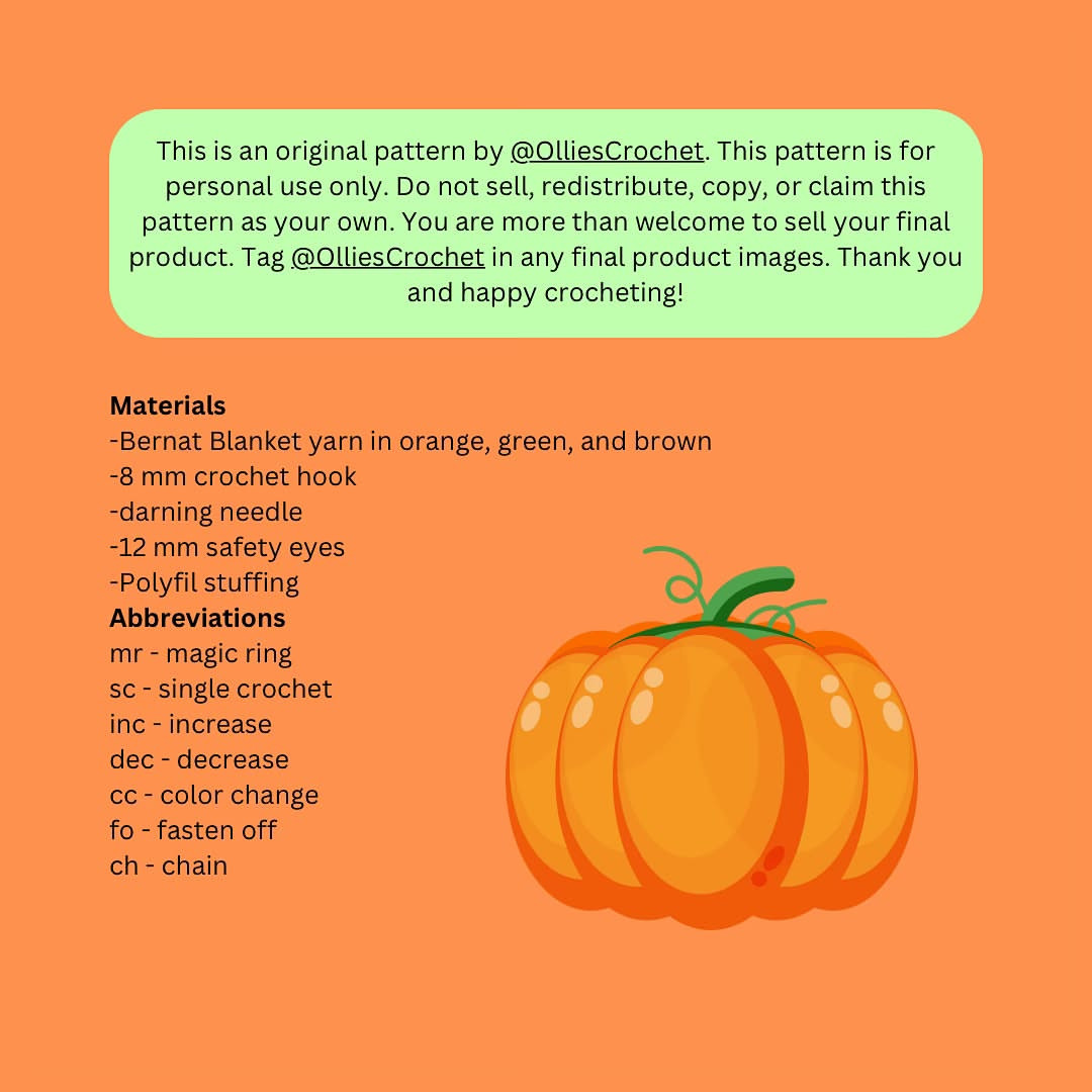 Create Adorable Crochet Pumpkin Friends for Halloween Decor