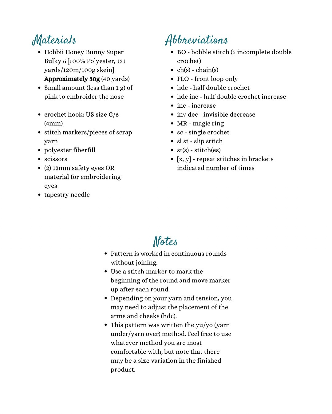 Create Adorable Mini Bunnies with This Easy Crochet Pattern