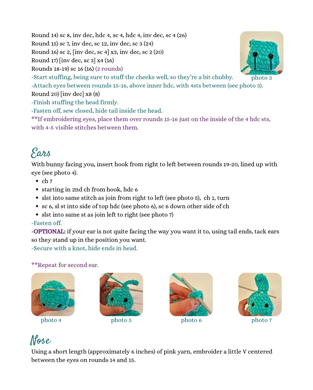 Create Adorable Mini Bunnies with This Easy Crochet Pattern