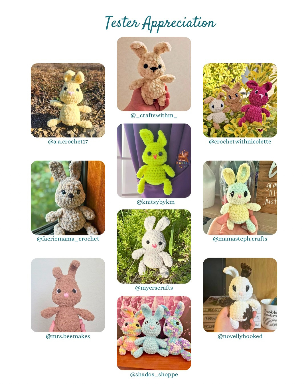 Create Adorable Mini Bunnies with This Easy Crochet Pattern