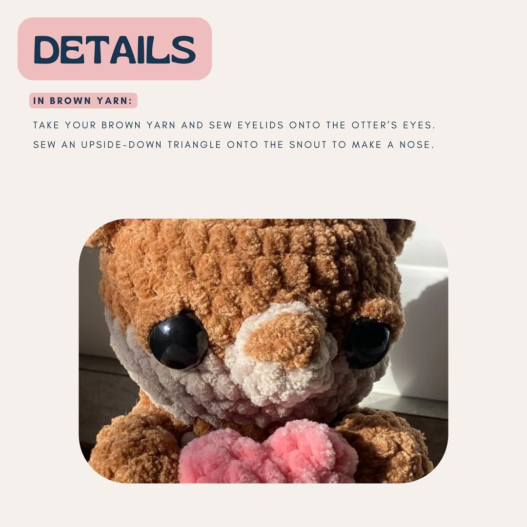 Create Adorable Olivia the Otter with This Free Crochet Pattern