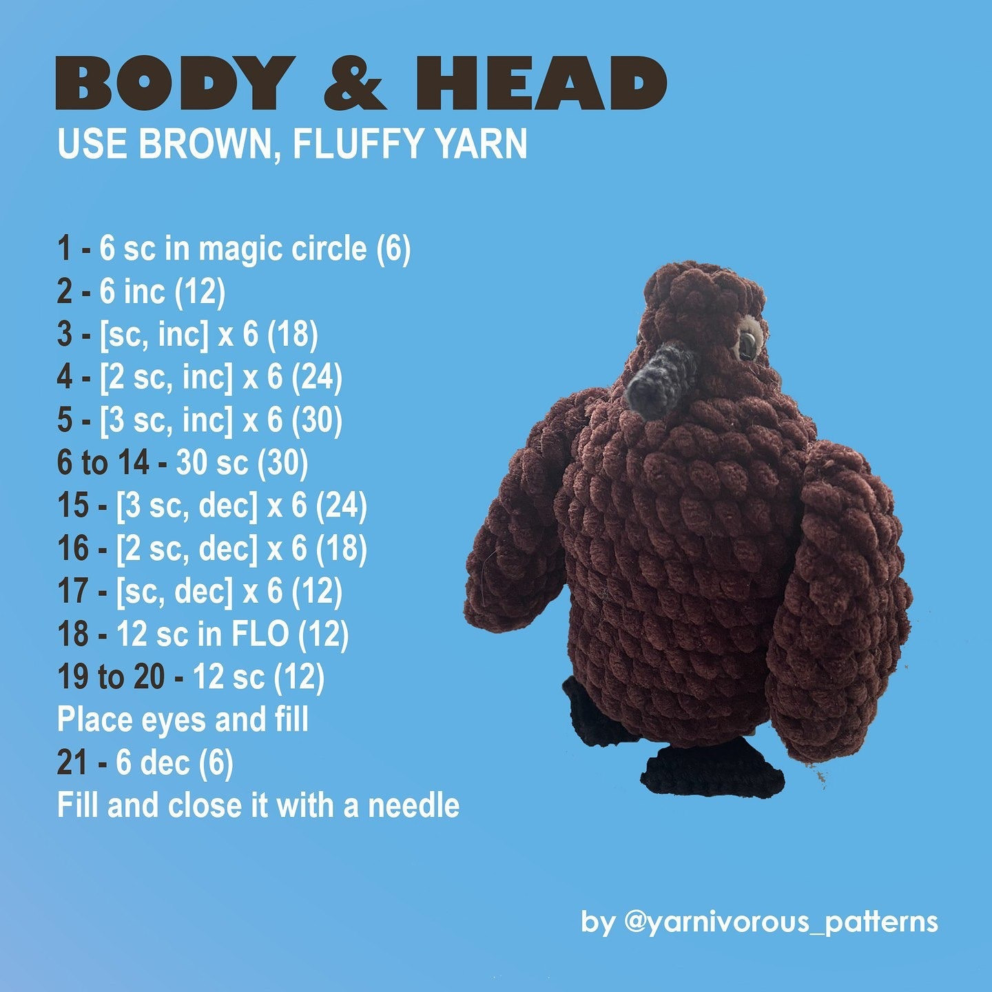 Create Pesto the Penguin with This Free Crochet Pattern