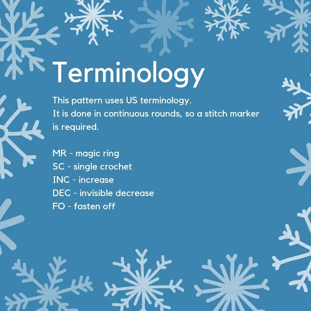 Create Steve the Melted Snowflake Crochet Pattern