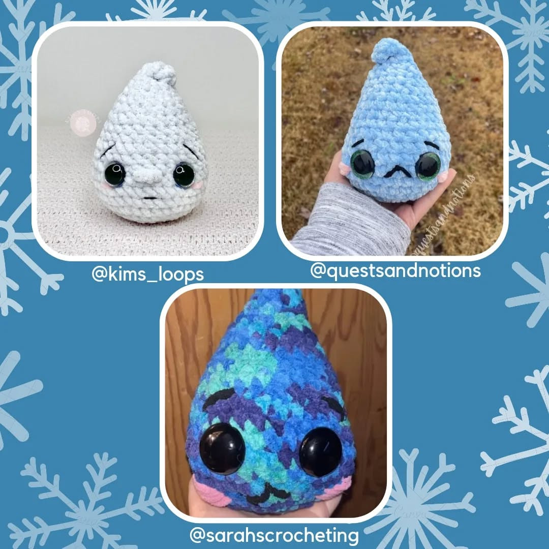 Create Steve the Melted Snowflake Crochet Pattern