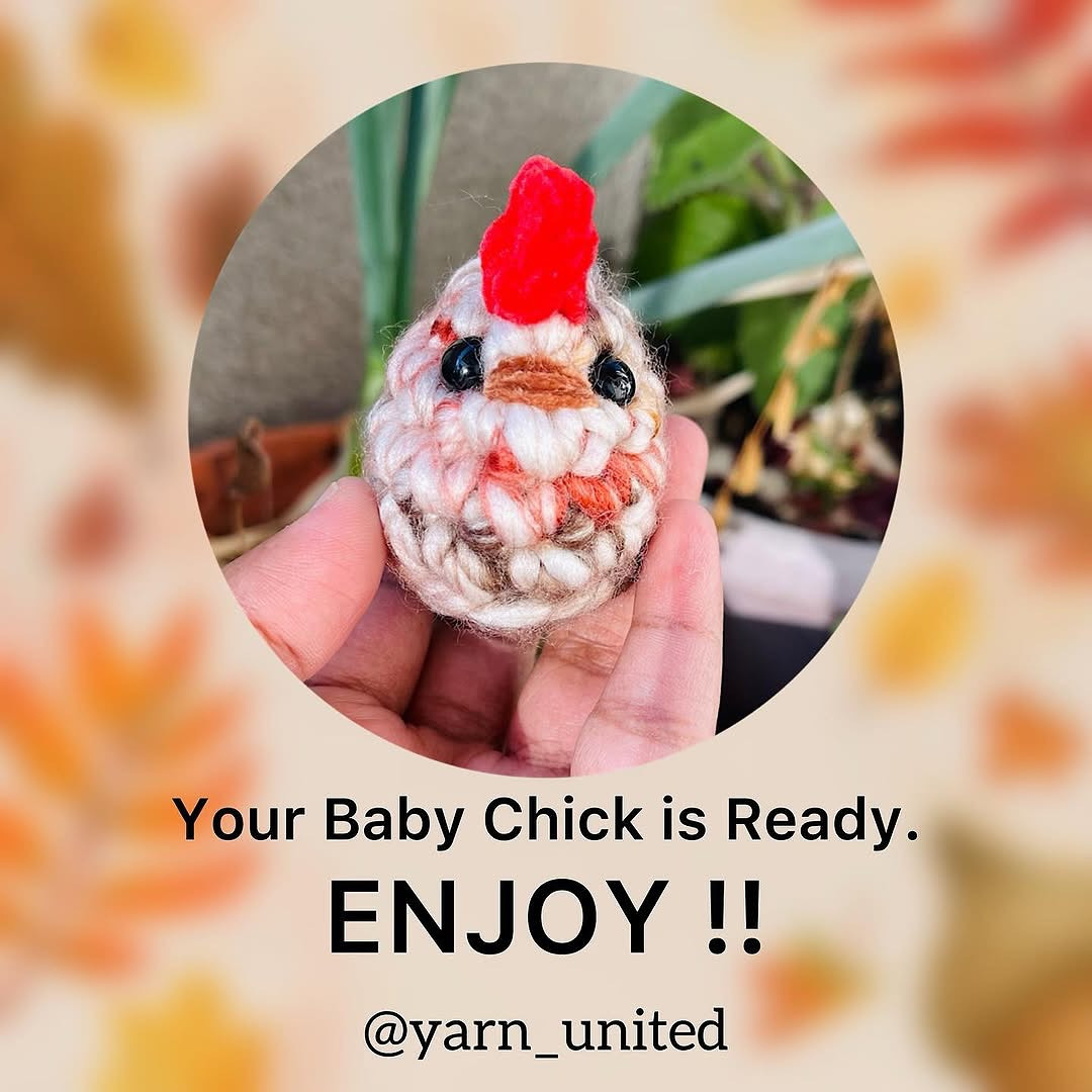 Create Your Own Adorable Baby Chick Crochet Pattern