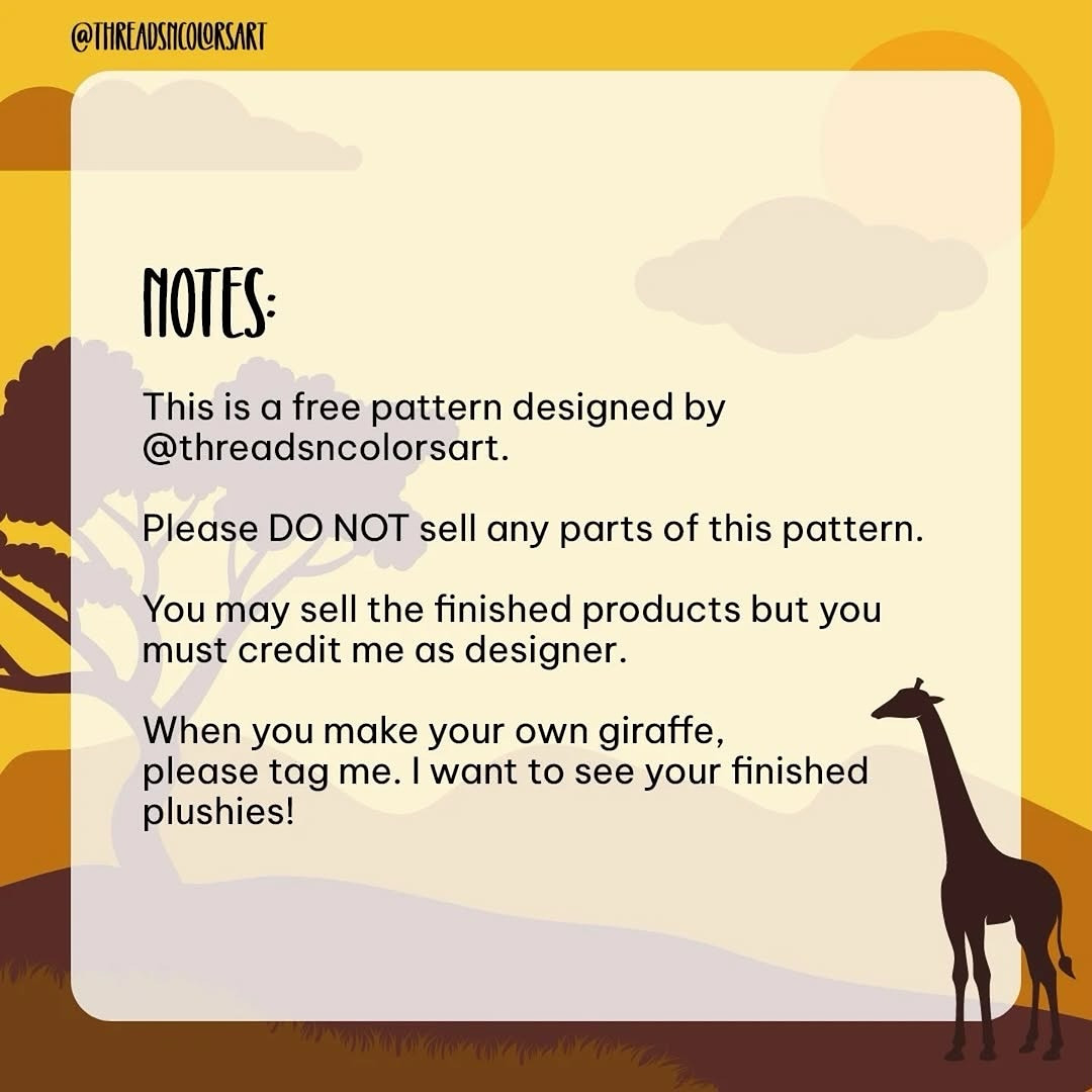 Create Your Own Adorable Giraffe Keychain with This Free Pattern