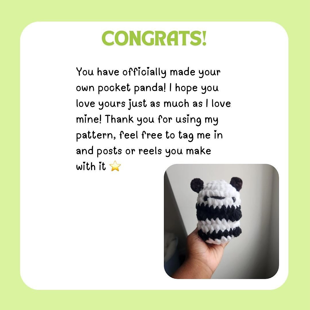 Create Your Own Adorable Low-Sew Crochet Panda with Free Pattern