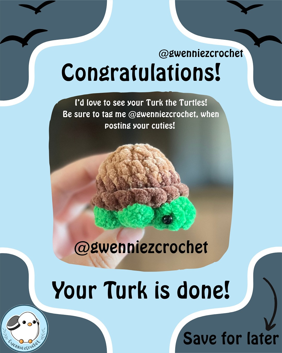Create Your Own Adorable Turk the Turtle with Free Crochet Pattern