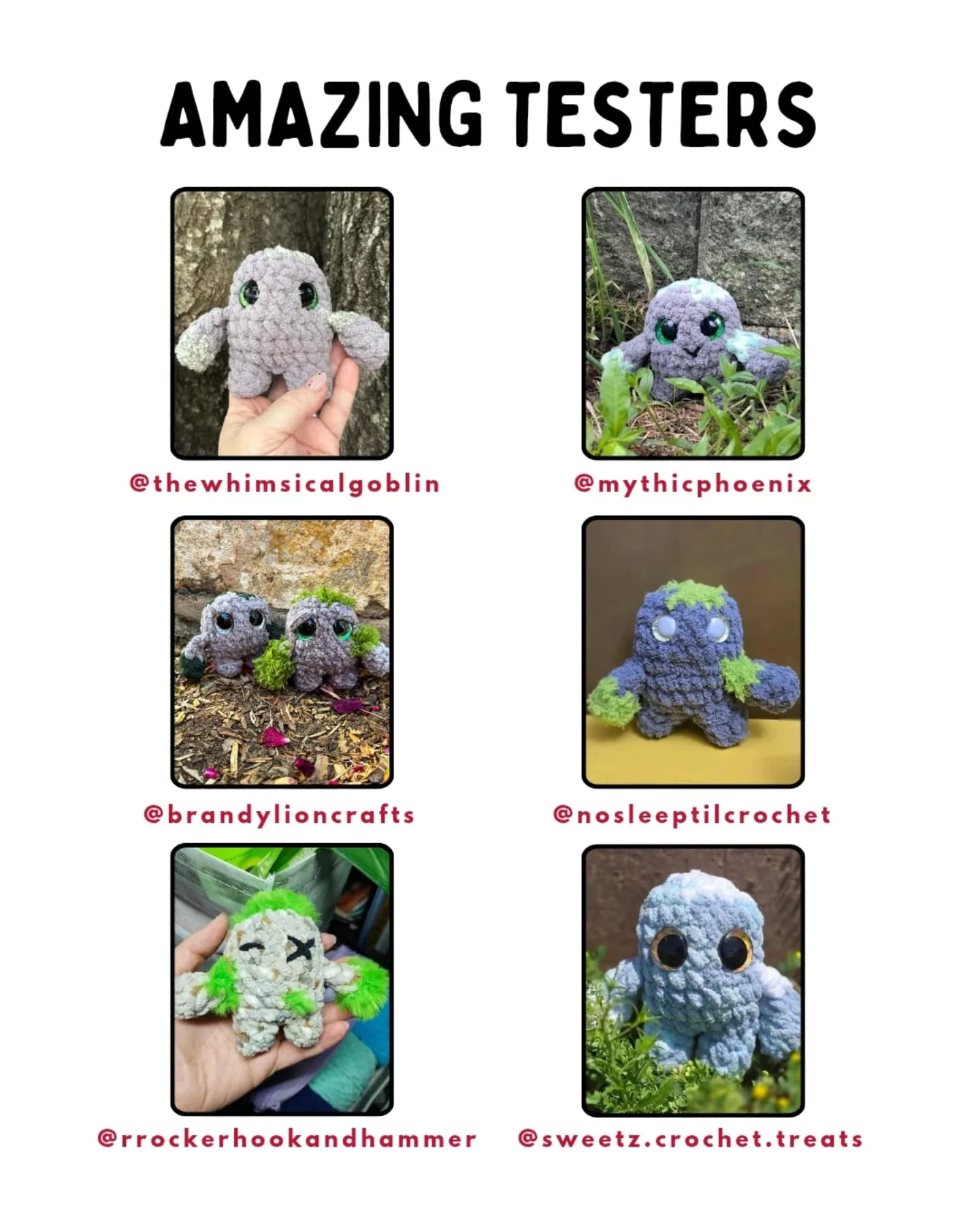 Create Your Own Baby Rock Golem with Free Crochet Pattern