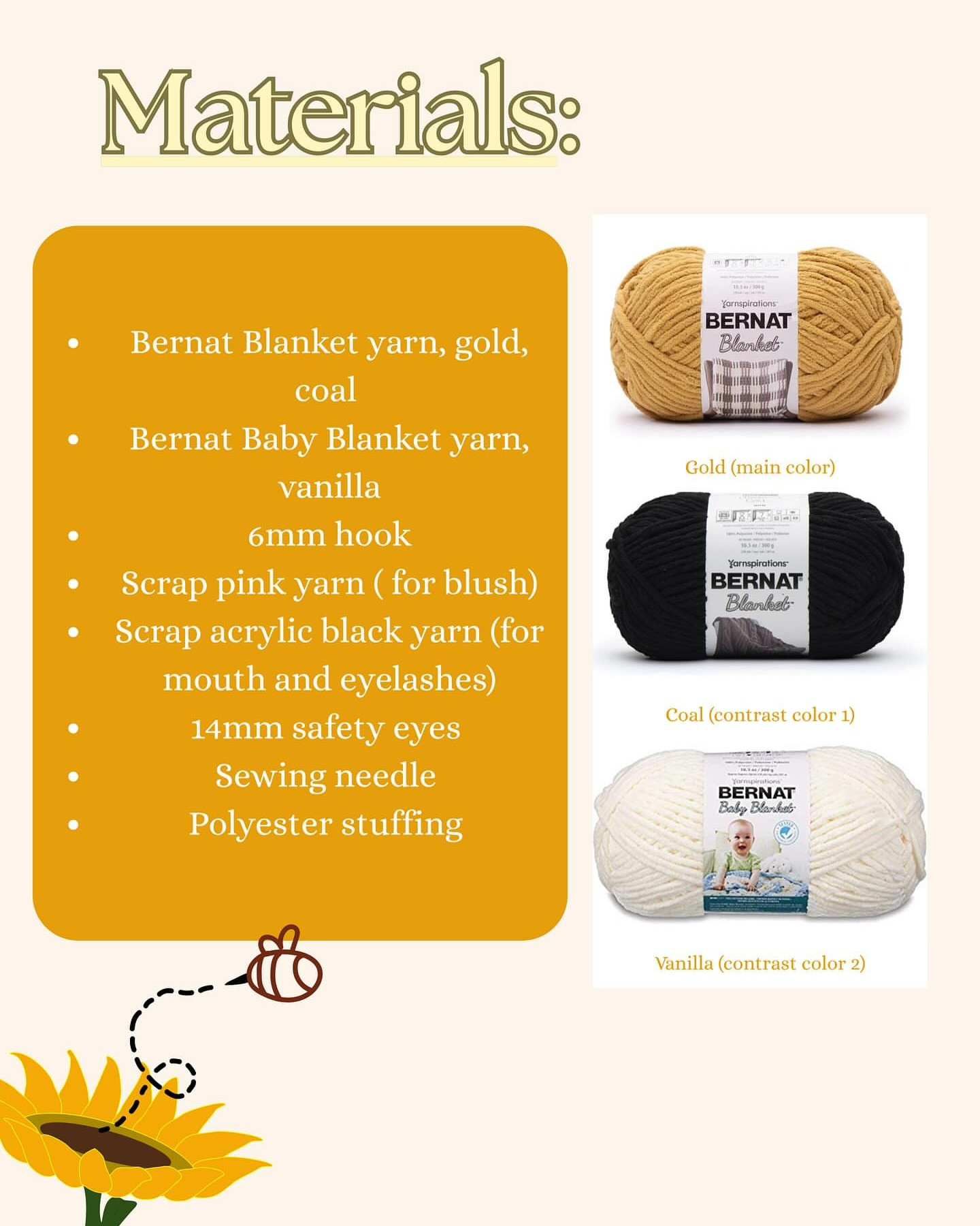 Create Your Own Beatrice the Bee with This Free Crochet Pattern