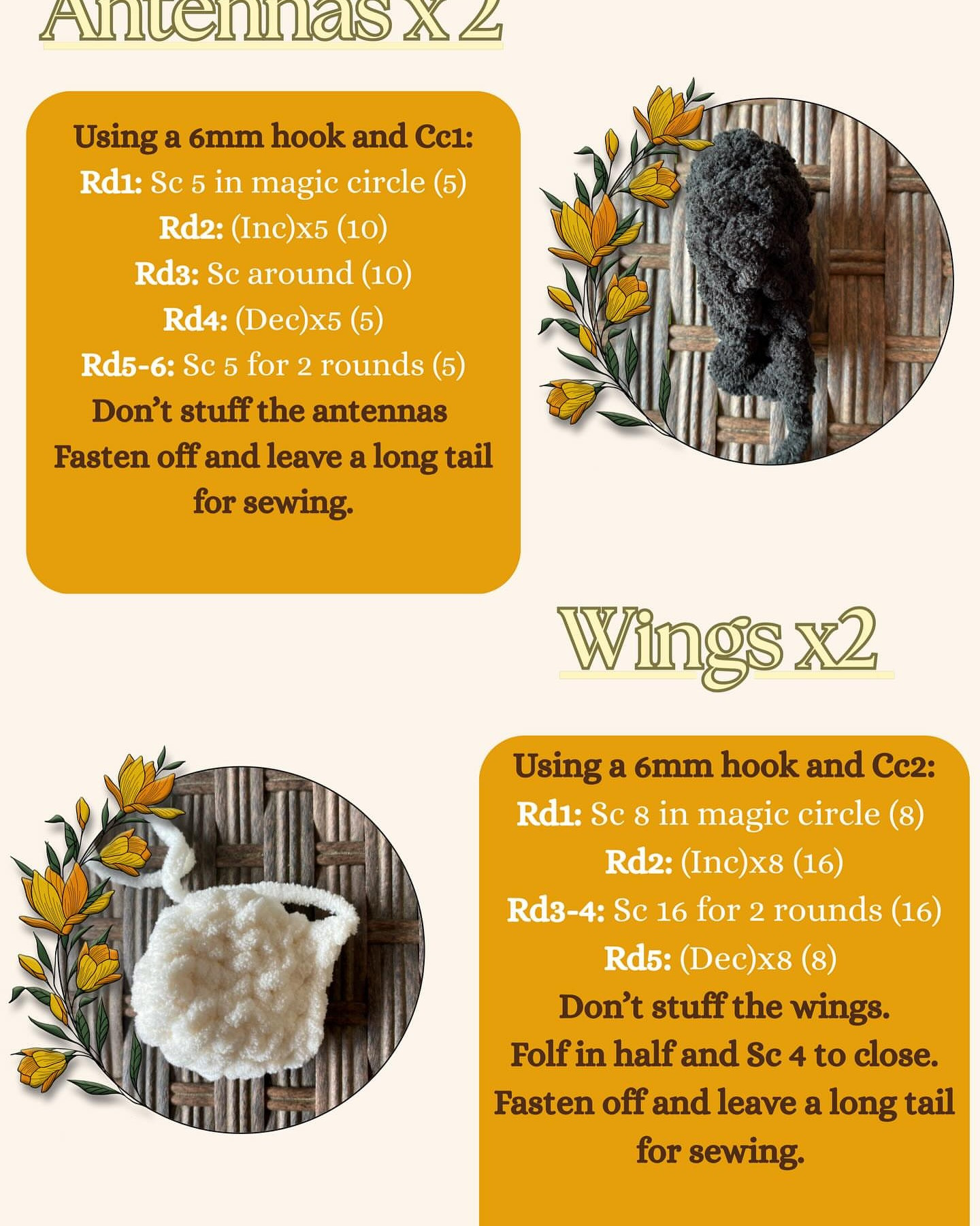 Create Your Own Beatrice the Bee with This Free Crochet Pattern