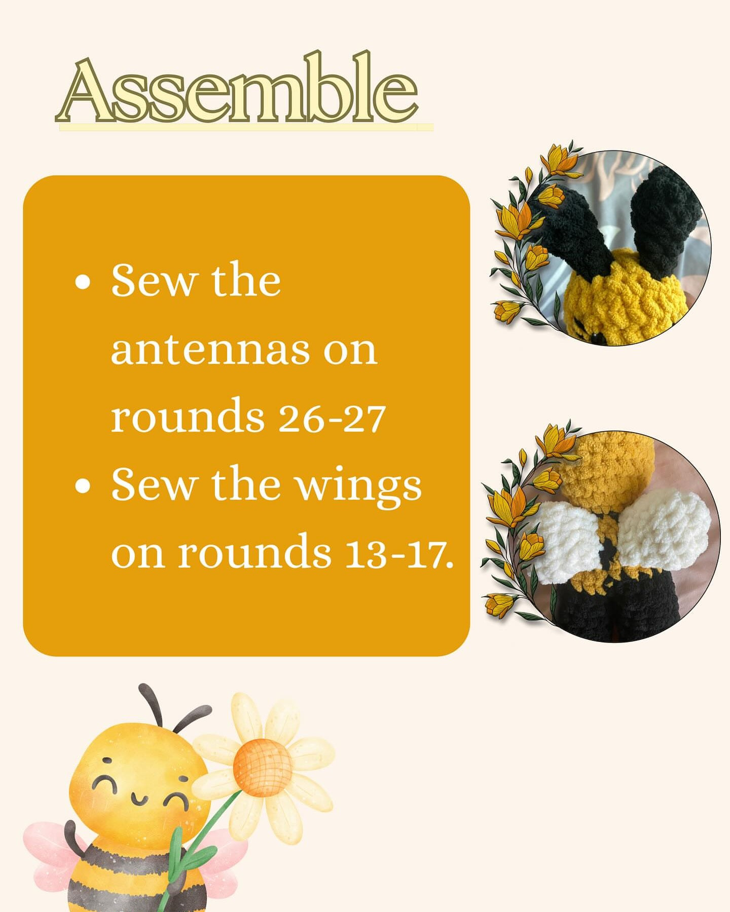 Create Your Own Beatrice the Bee with This Free Crochet Pattern
