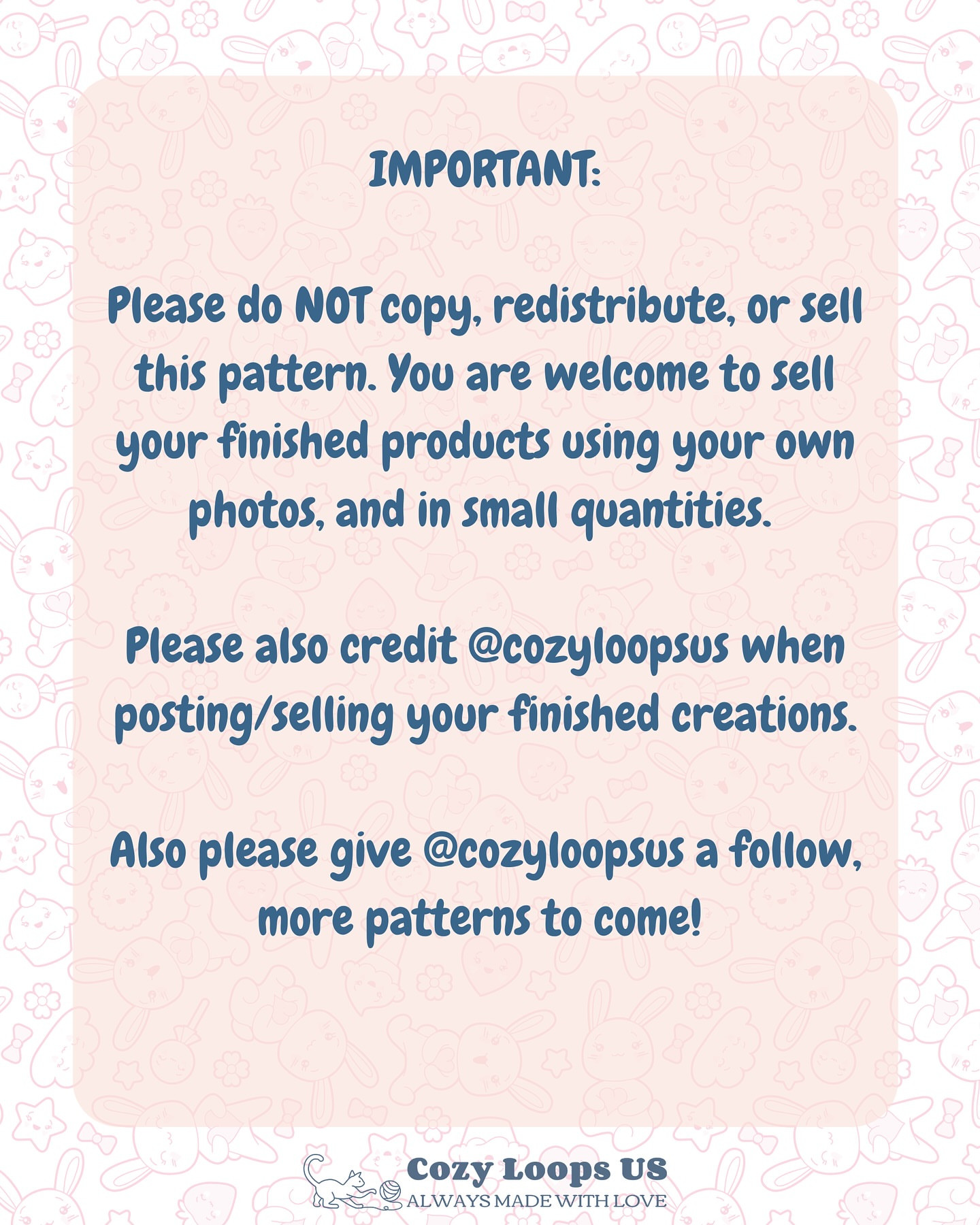 Create Your Own Chubby Bunny with Free Crochet Pattern