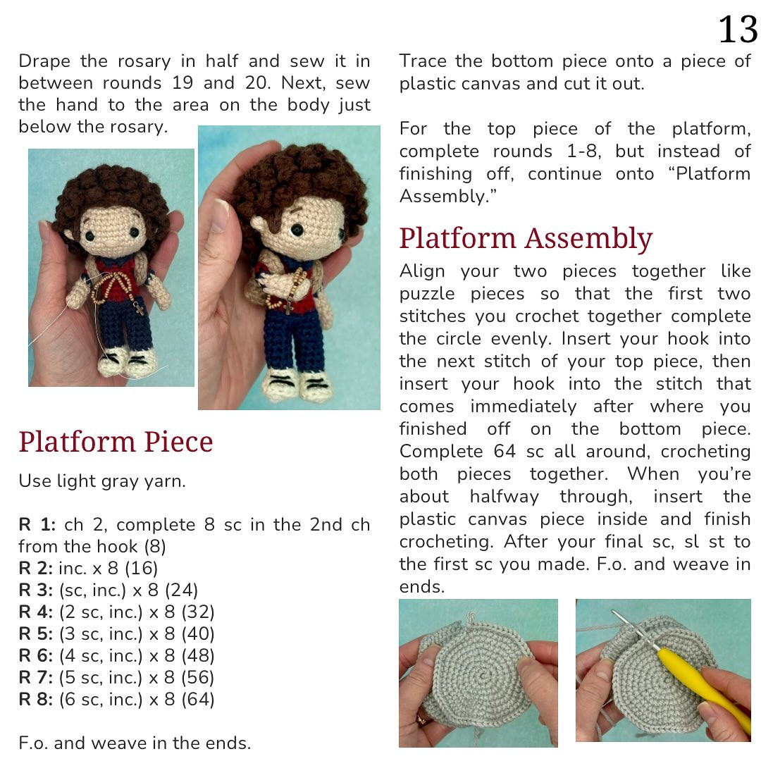 Create Your Own Little St. Carlo Acutis Amigurumi with This Free Pattern