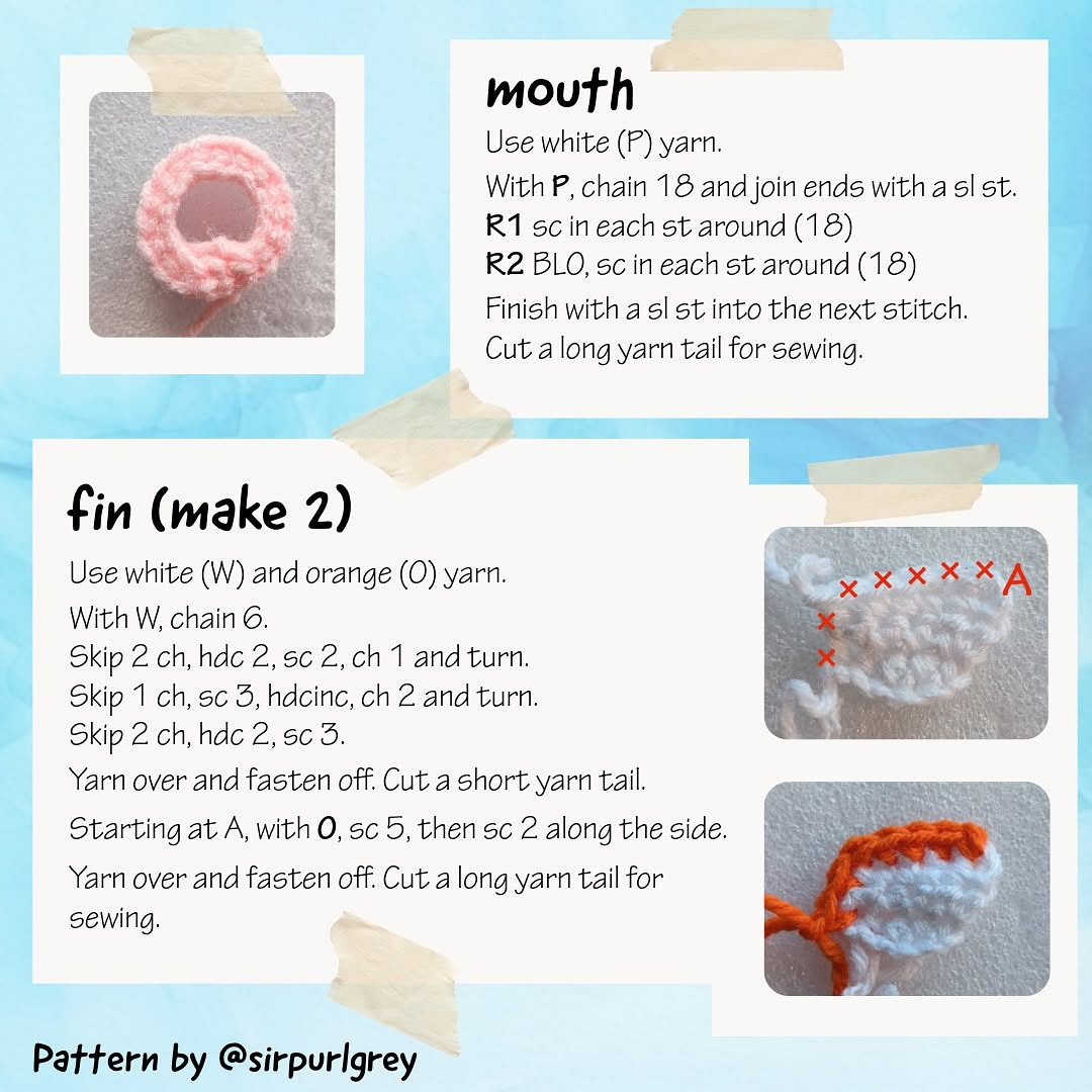 Create Your Own Magikarp with This Amigurumi Crochet Pattern