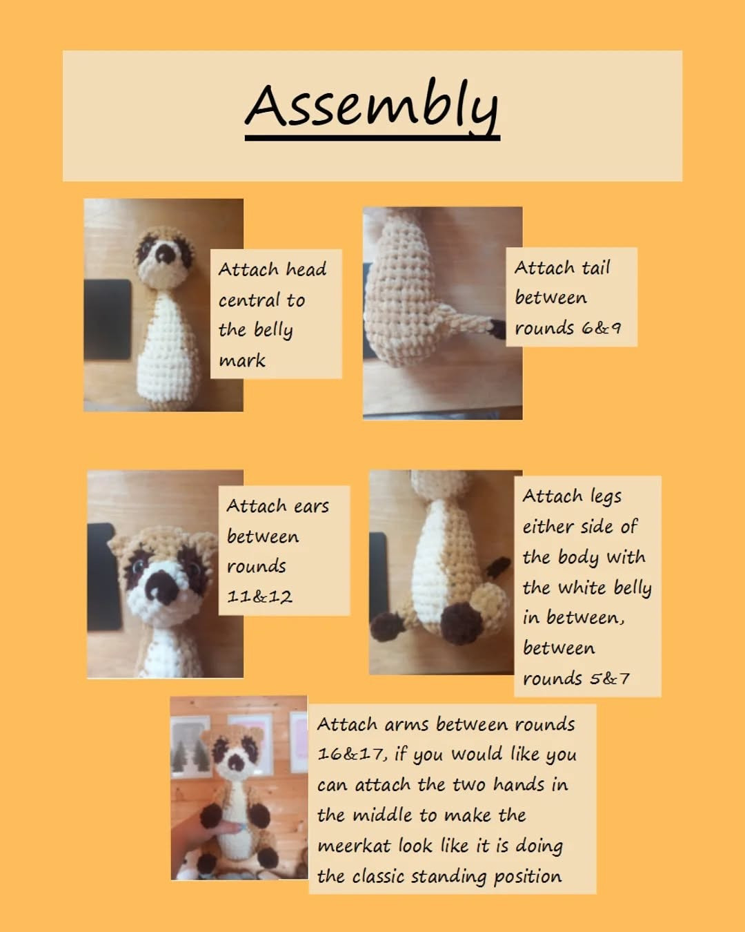 Create Your Own Meerkat Plush with This Free Crochet Pattern