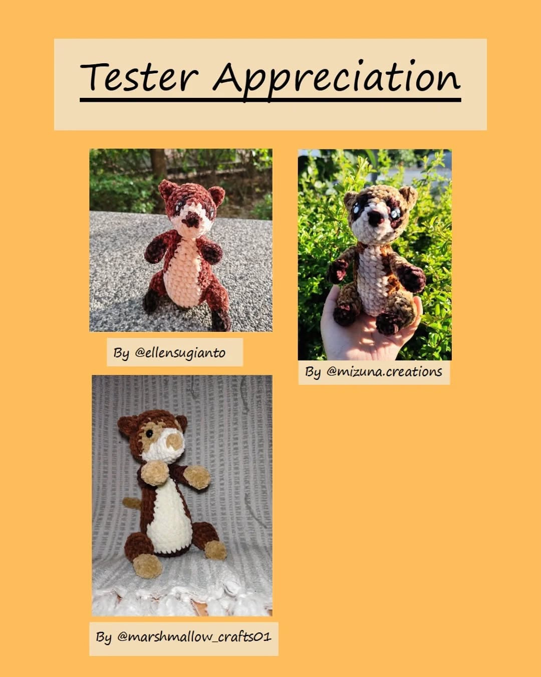 Create Your Own Meerkat Plush with This Free Crochet Pattern