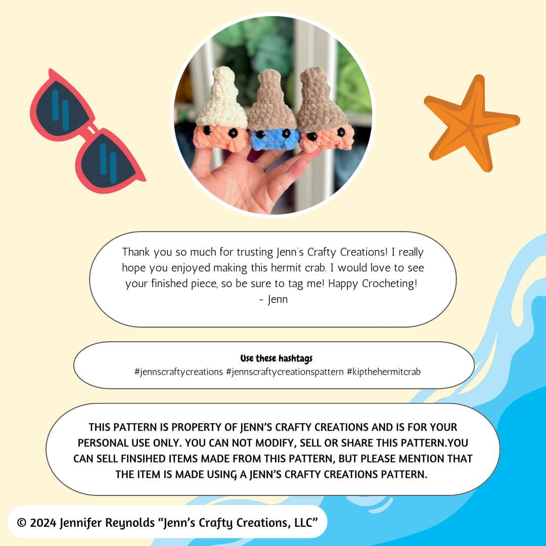 Create Your Own Mini Hermit Crab with This Free Crochet Pattern