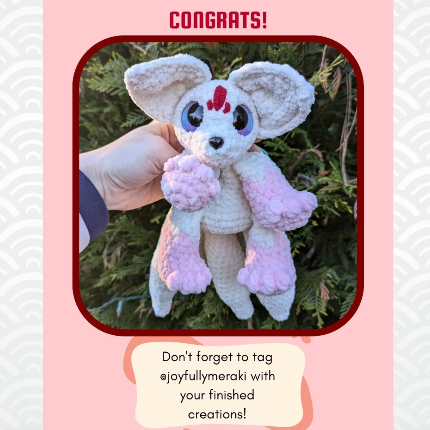 Create Your Own Reiko the Kitsune with This Free Crochet Pattern