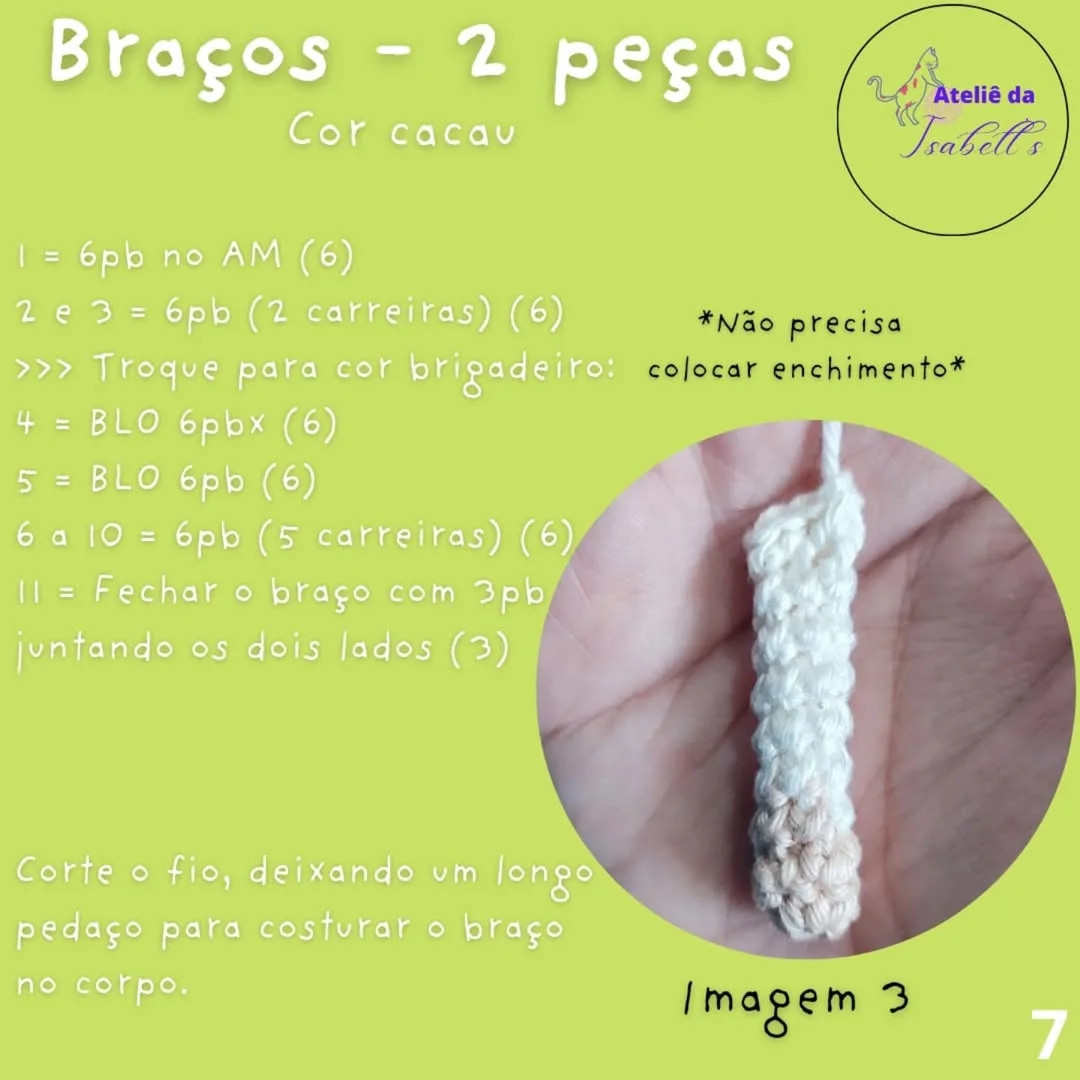 Criando Pingente de Nossa Senhora Aparecida em Crochê