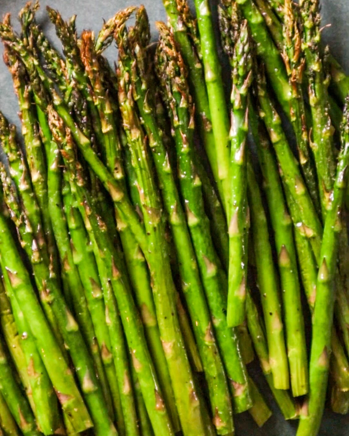 Crispy Air-Fried Asparagus with Parmesan Zest