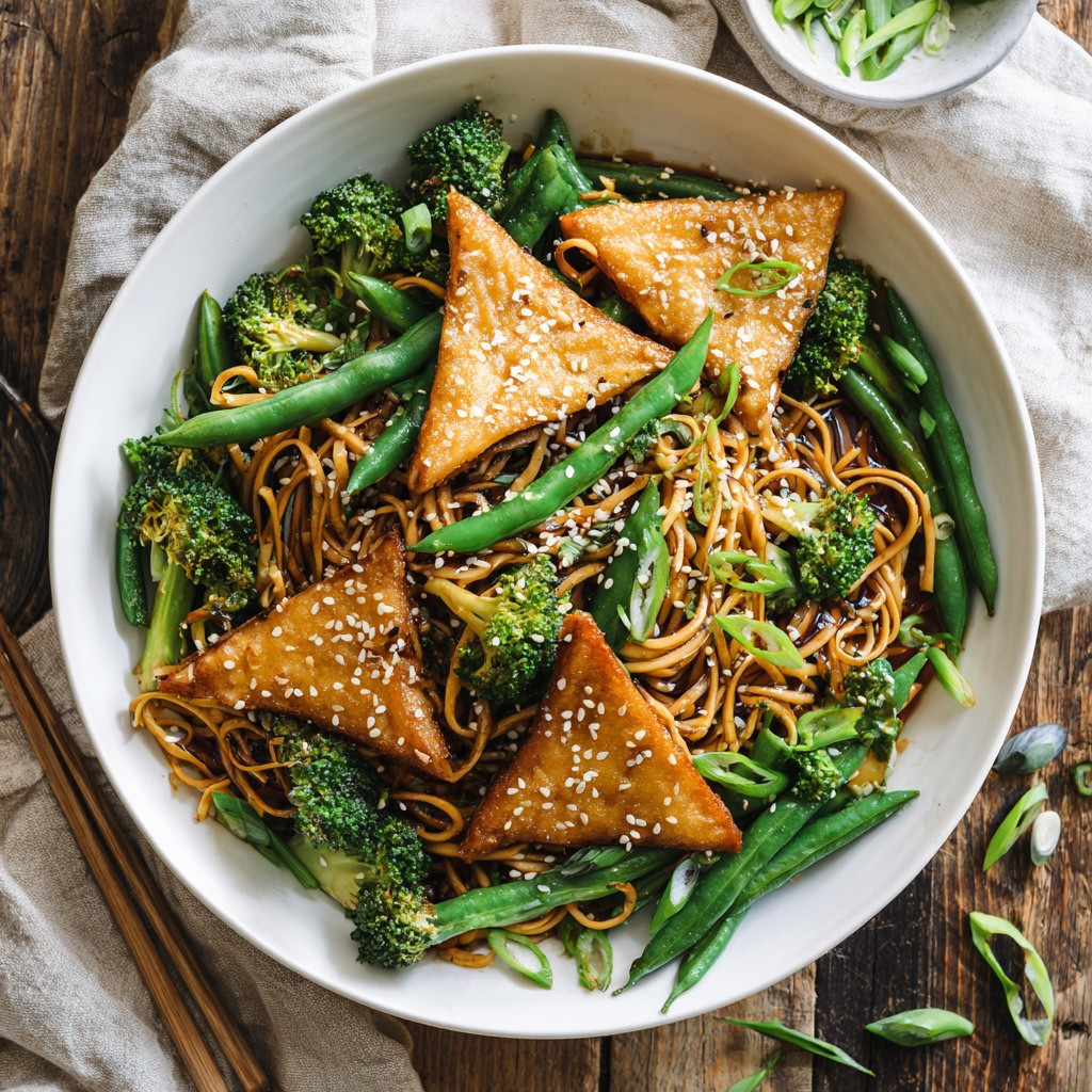 Crispy Tofu and Broccoli Delight Stir-Fry