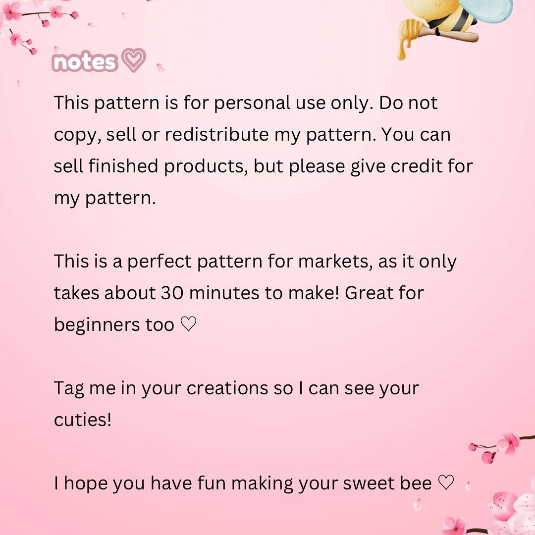 Crochet a Cute Bumblebee with This Free Pattern