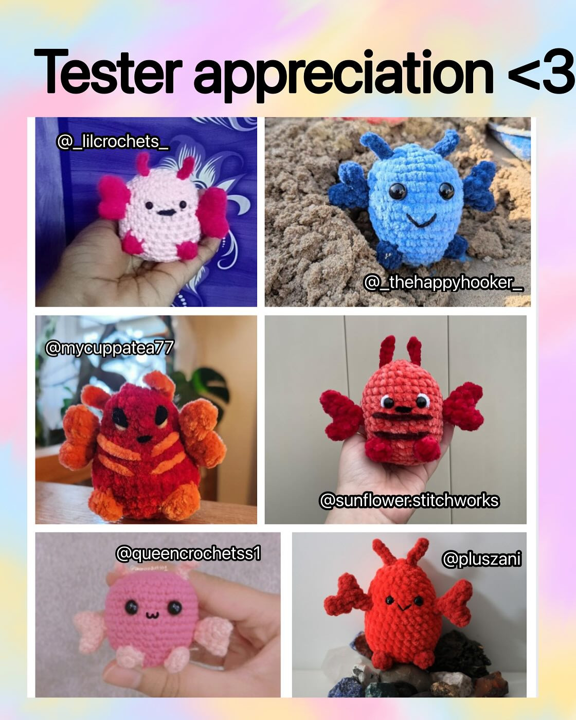 Crochet a Cute Chubby Lobster with This Free Pattern