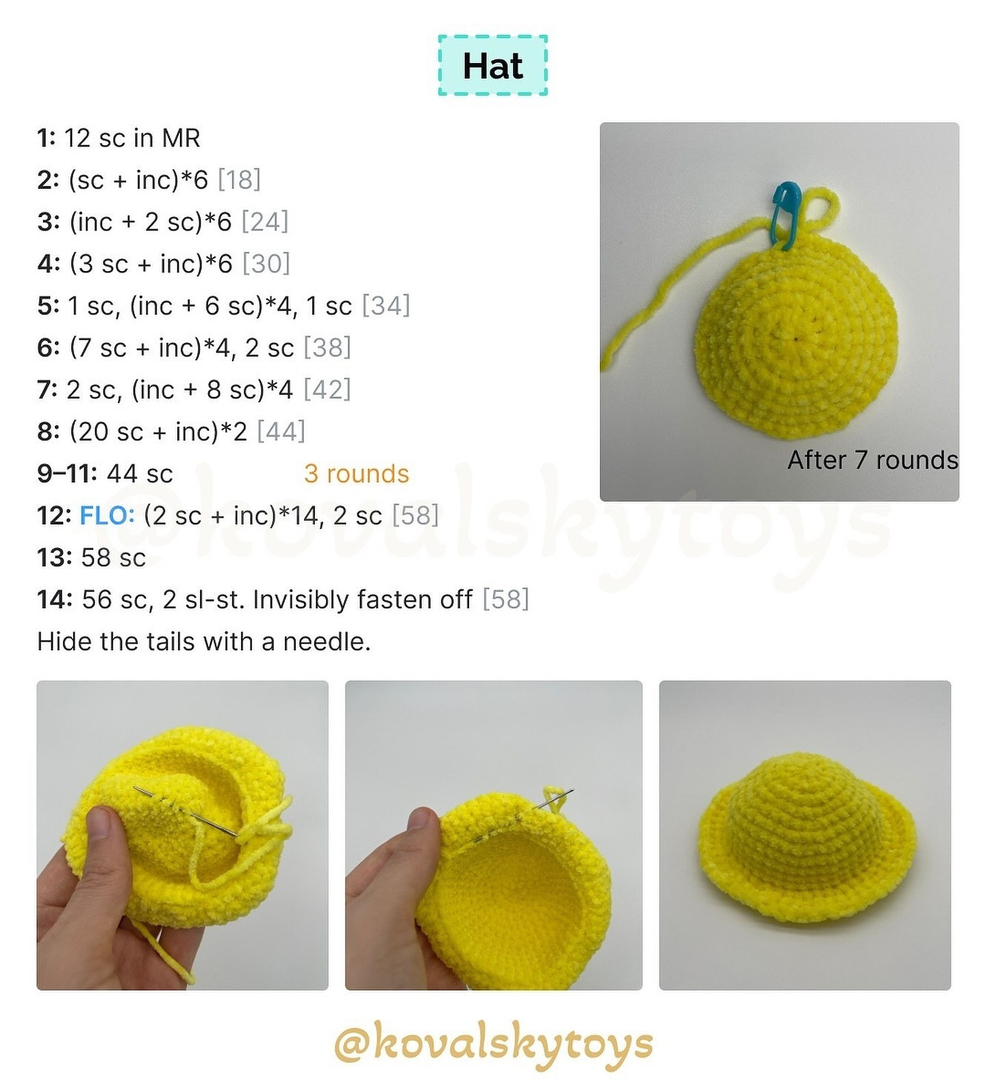 Crochet a Cute Duck Hat with This Free Pattern