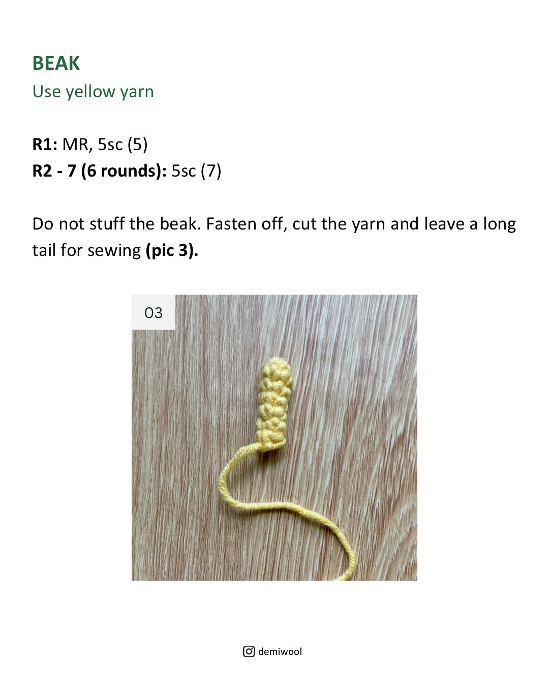 Crochet a Cute Kiwi Bird with This Free Pattern