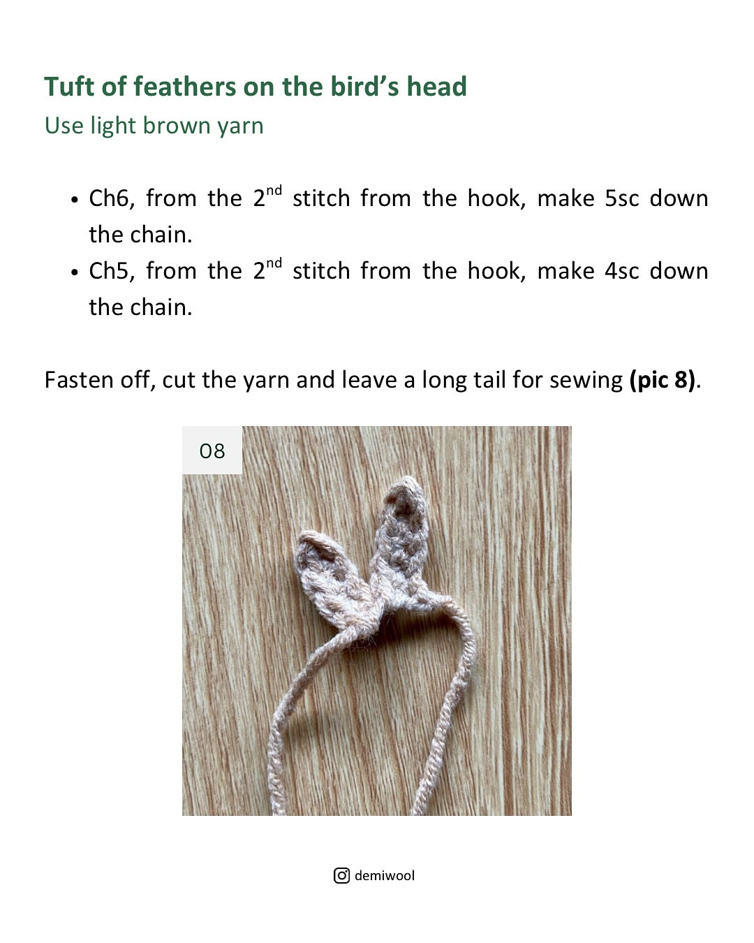 Crochet a Cute Kiwi Bird with This Free Pattern