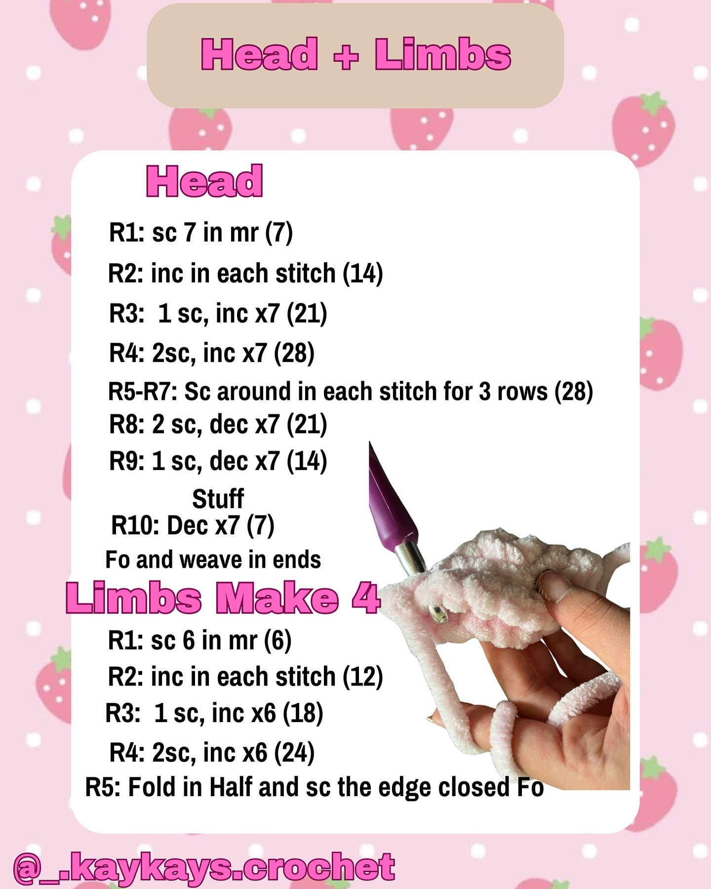 Crochet a Cute Strawberry Turtle with This Free Pattern