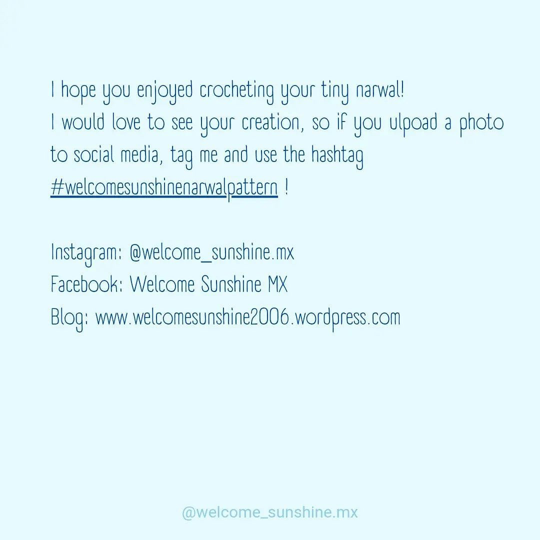 Crochet a Cute Tiny Narwhal with This Free Pattern