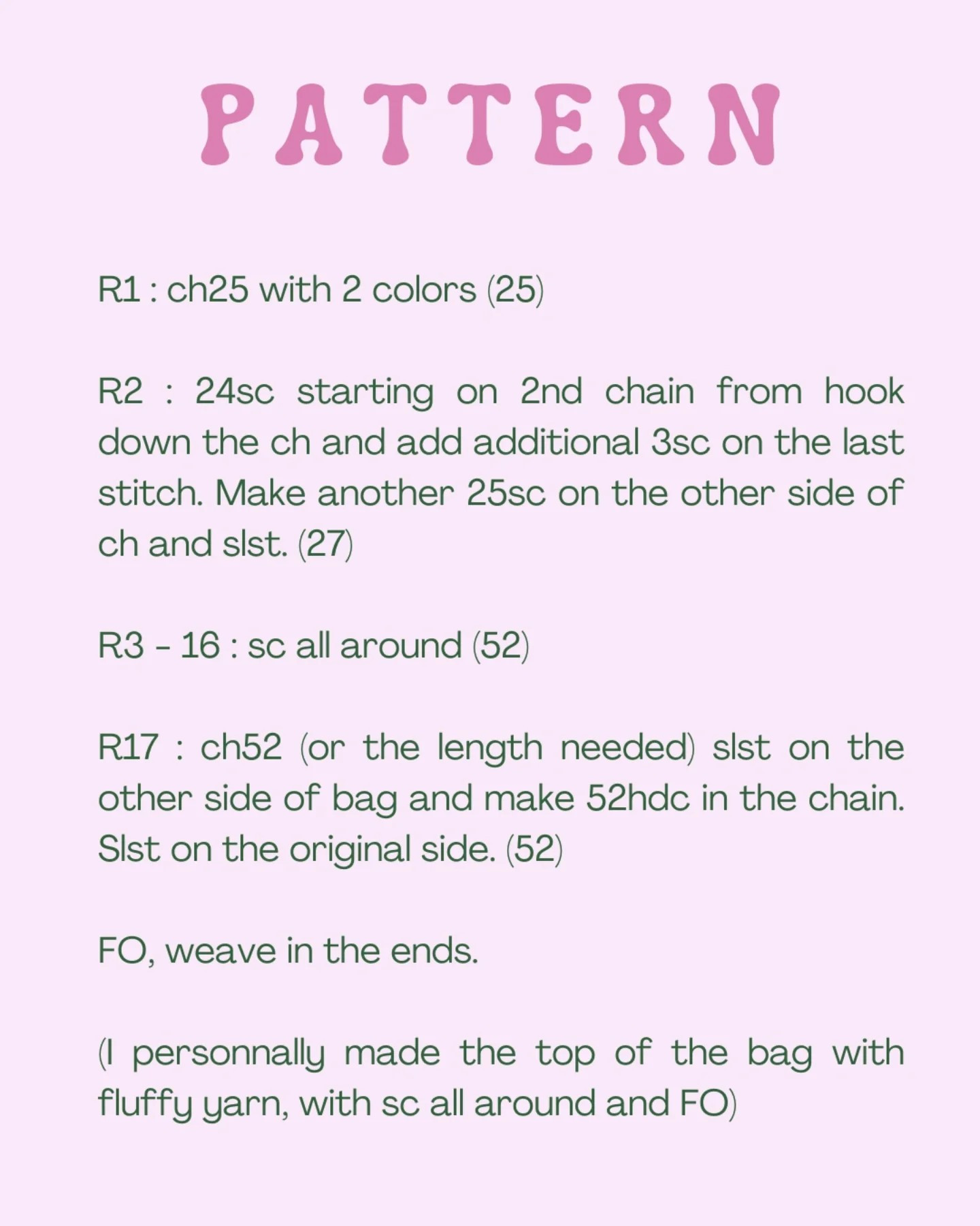 Crochet Bags with Unique Decorations and Colorful Patterns