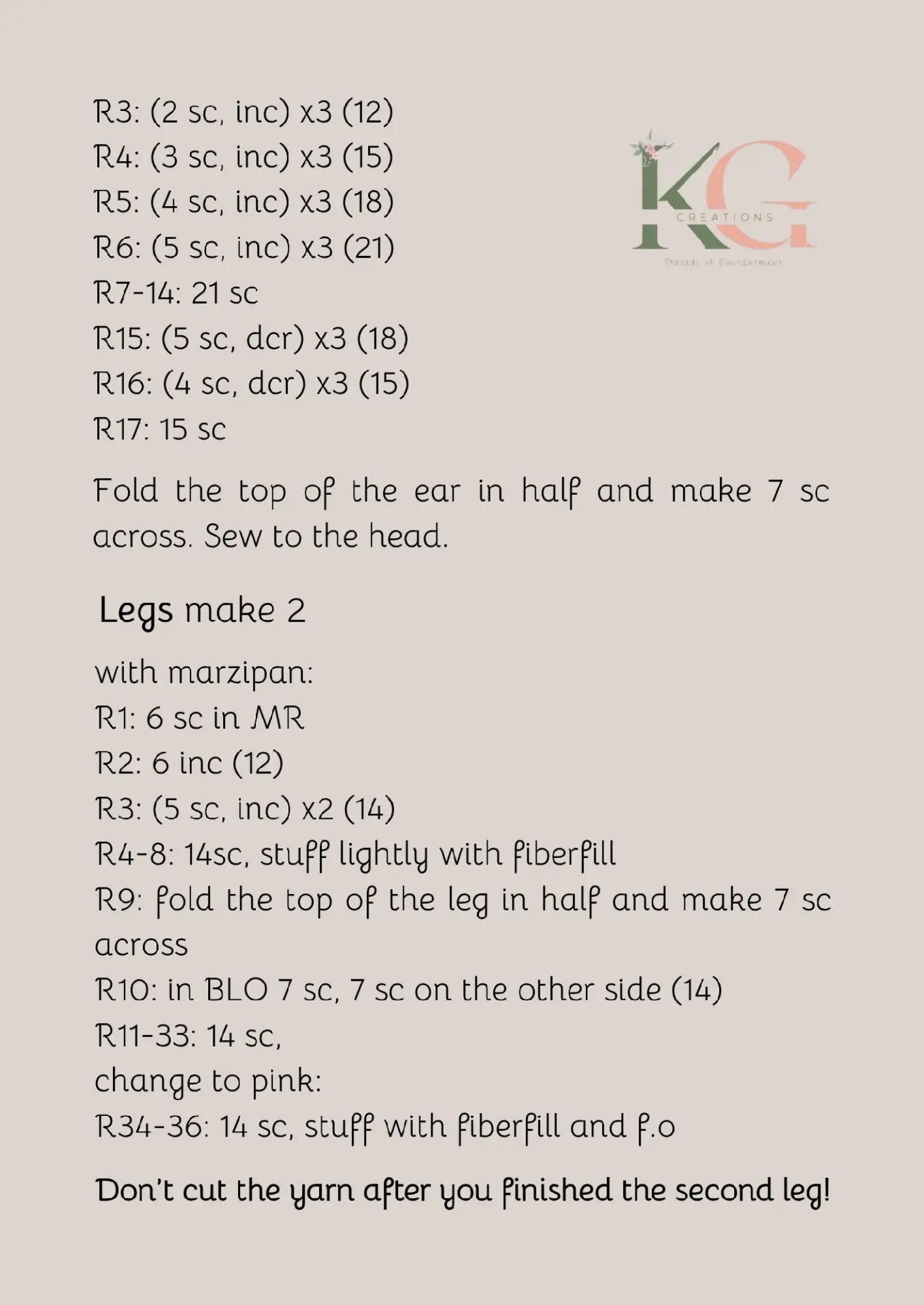 Crochet Ballerina Bunny Pattern for Beginners