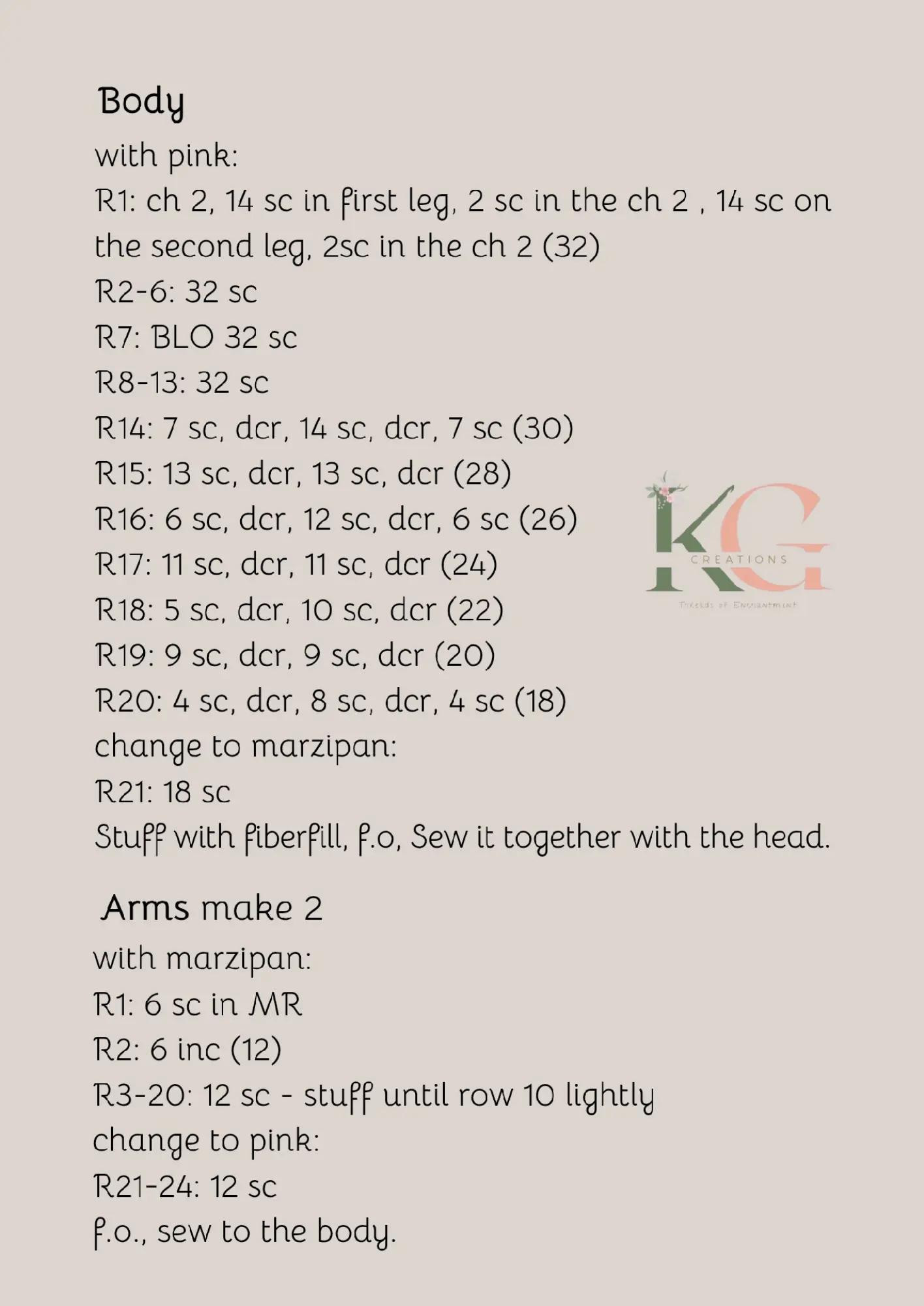 Crochet Ballerina Bunny Pattern for Beginners