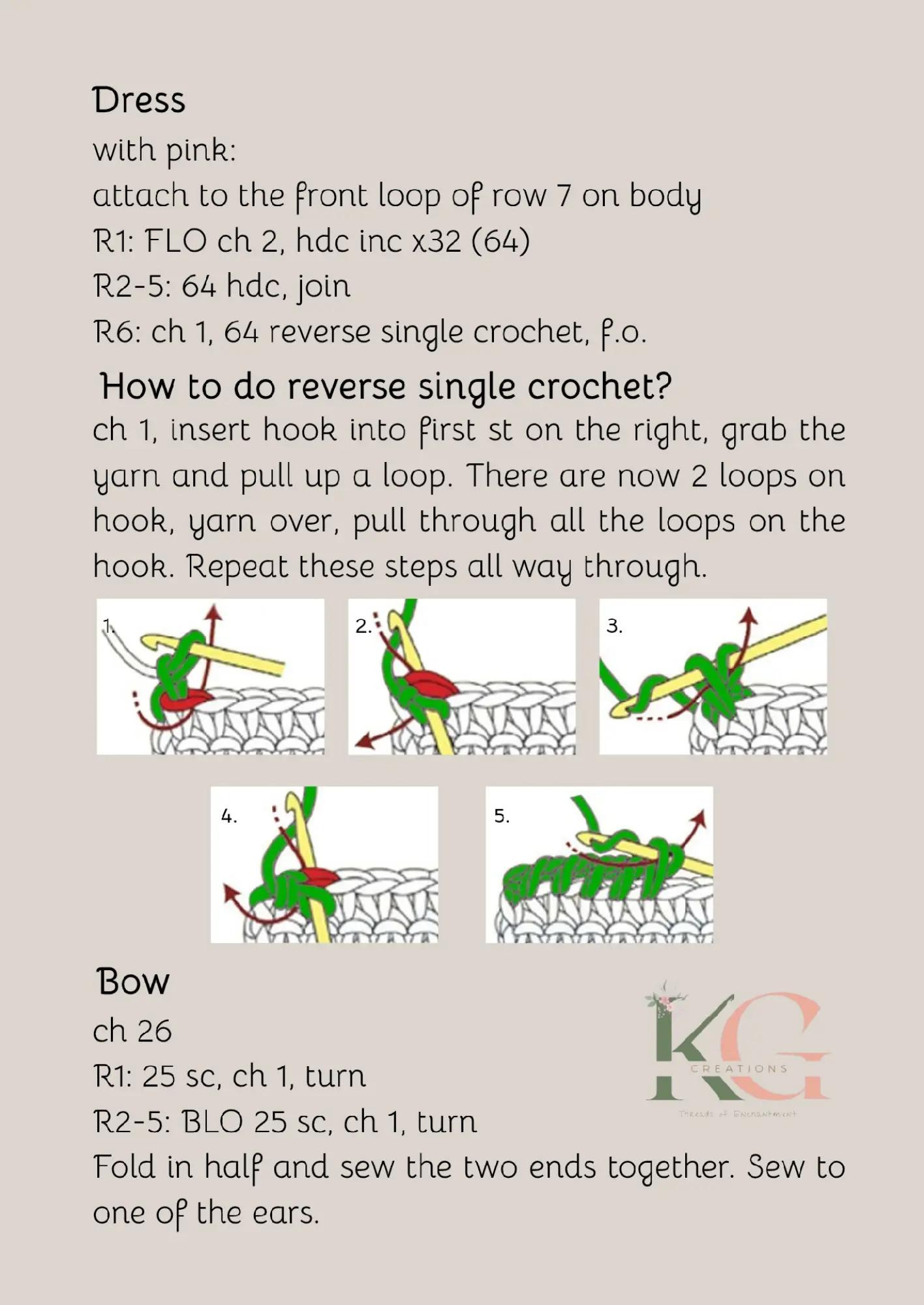 Crochet Ballerina Bunny Pattern for Beginners