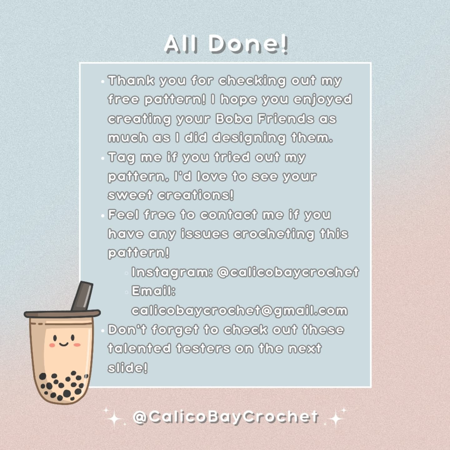 Crochet Boba Cat and Friends: Free Pattern Delight