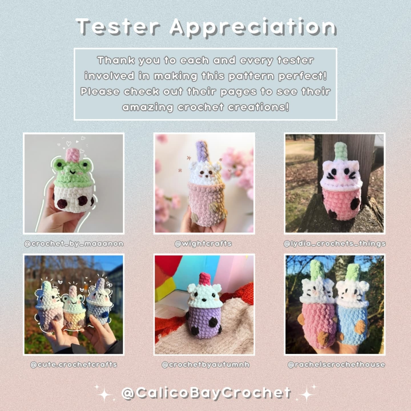 Crochet Boba Cat and Friends: Free Pattern Delight